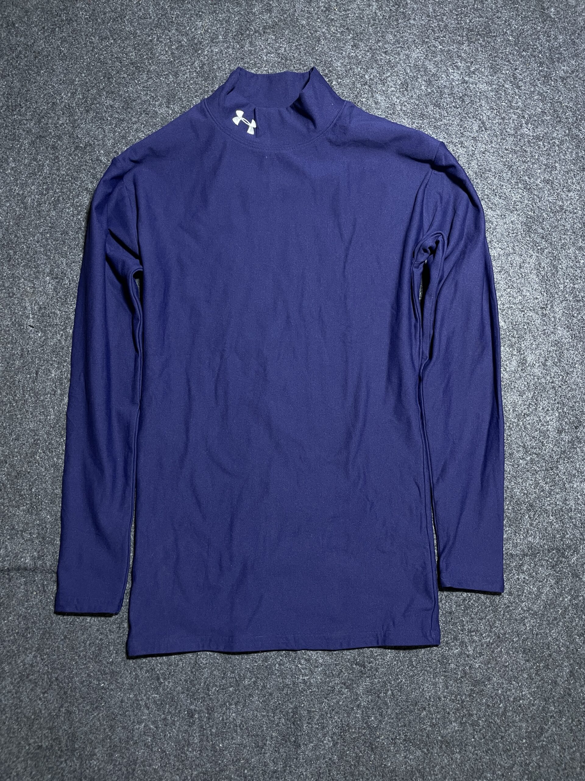 Under Armour Original Coldgear high neck Body fit Compression Navy S