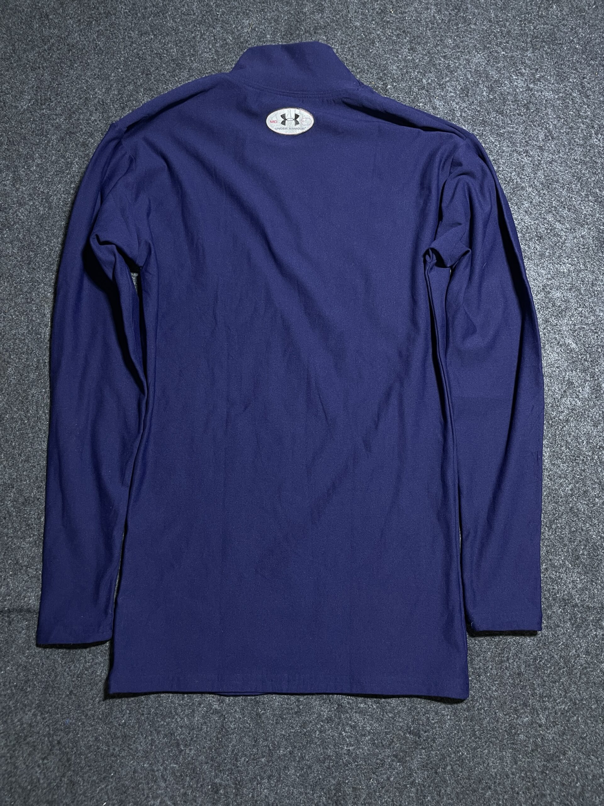 Under Armour Original Coldgear high neck Body fit Compression Navy S