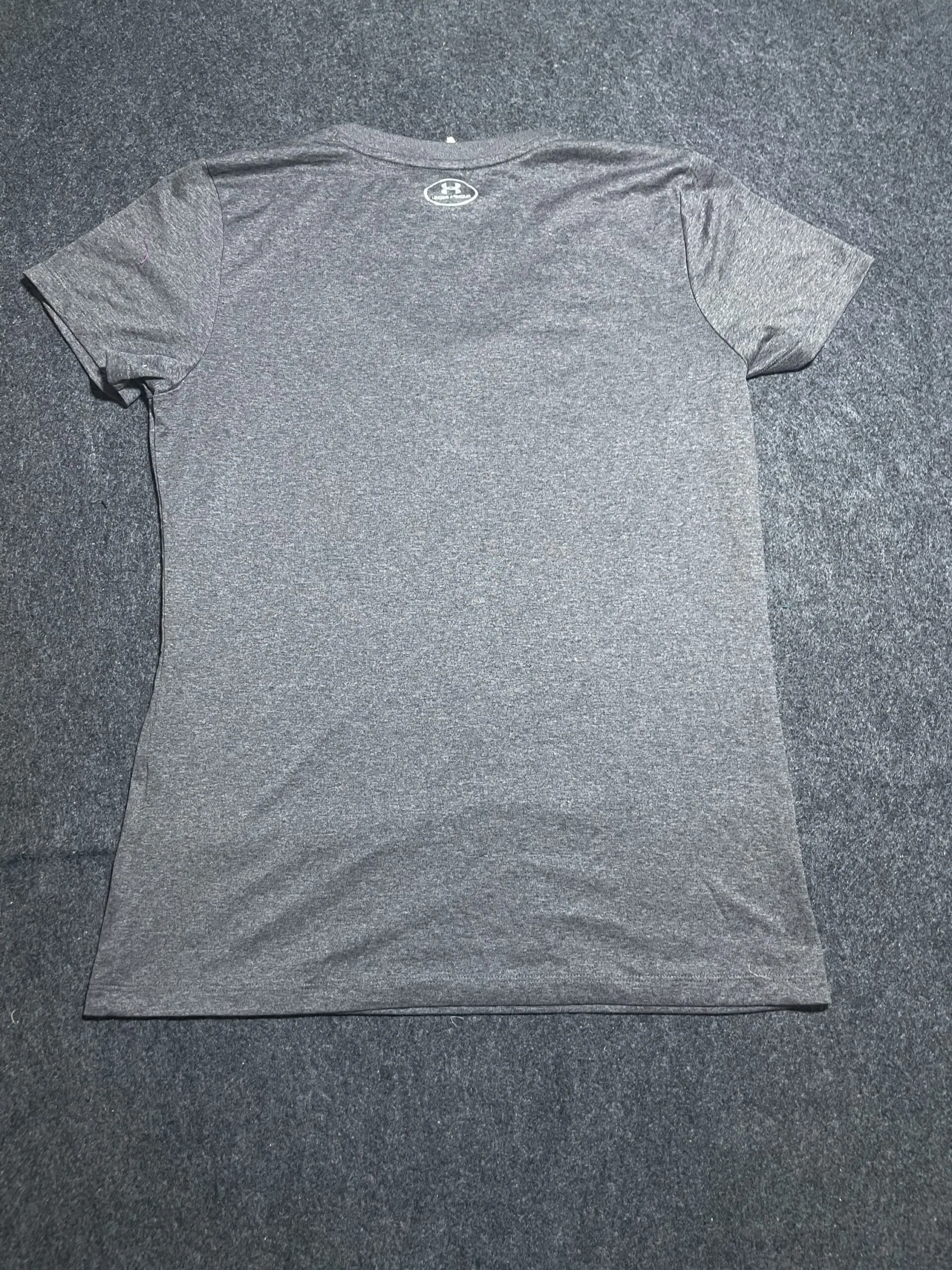 Under Armour Heatgear Vneck Tshirt Dark Grey M