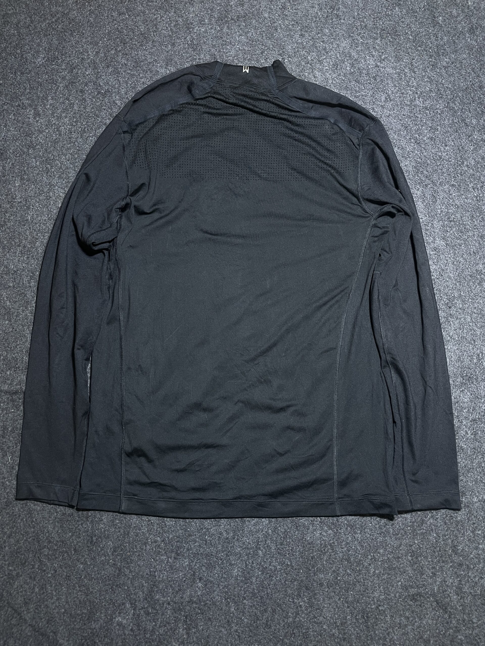 Nike Dri Fit High Neck Compression Tshirt Black L