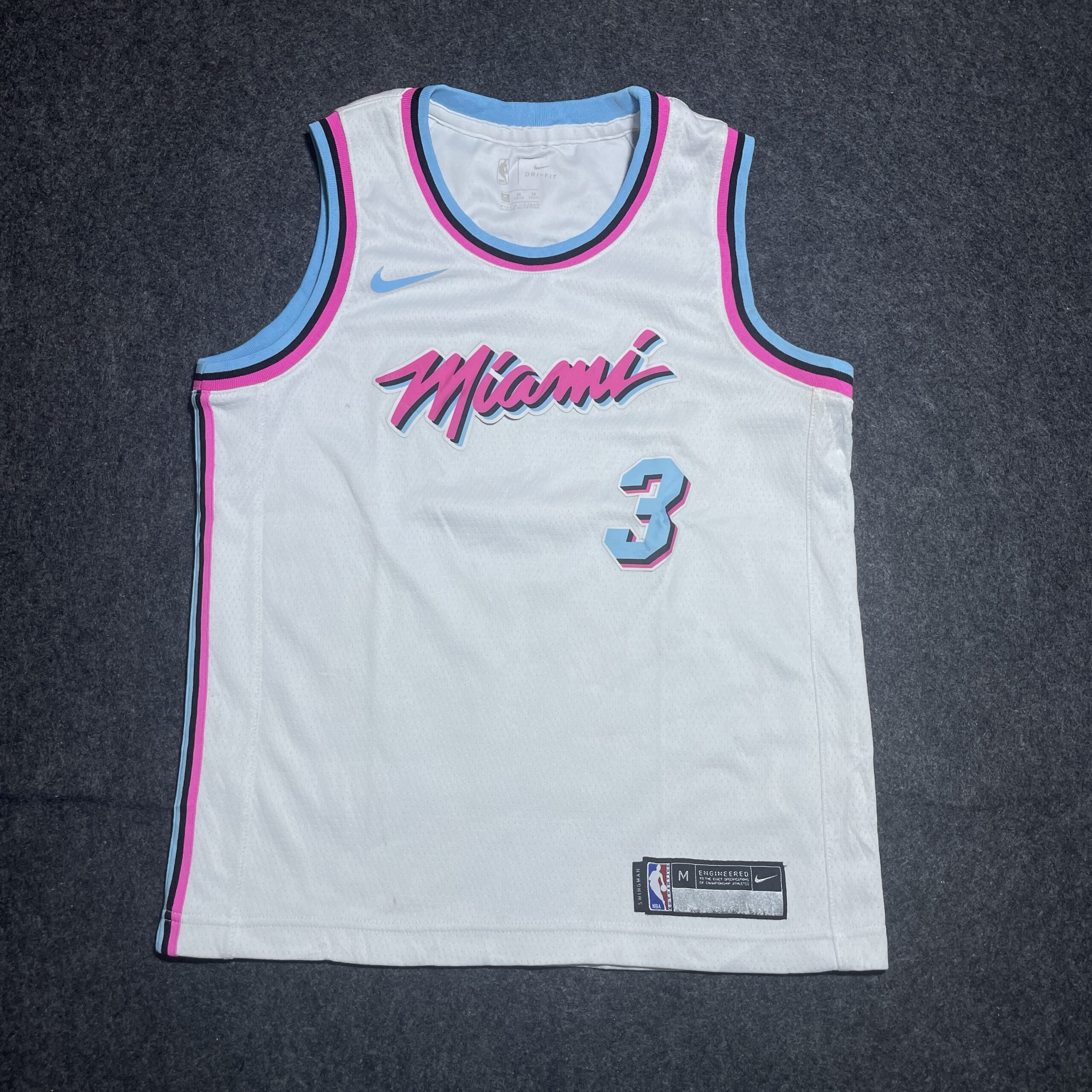Nike NBA Dri Fit Original Basketball Jersey Small White