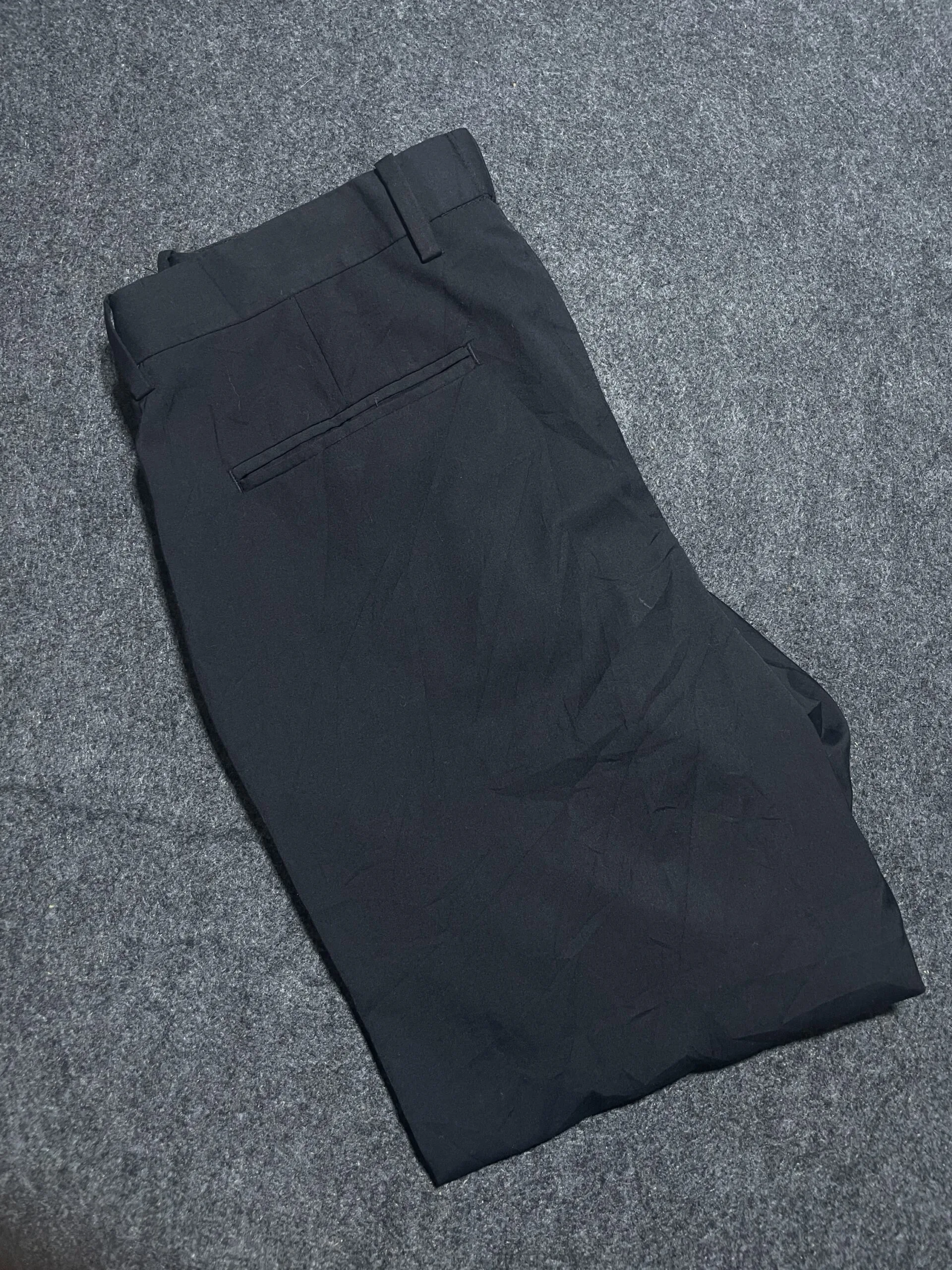 H&M Original Regular Fit Formal Pant Black M