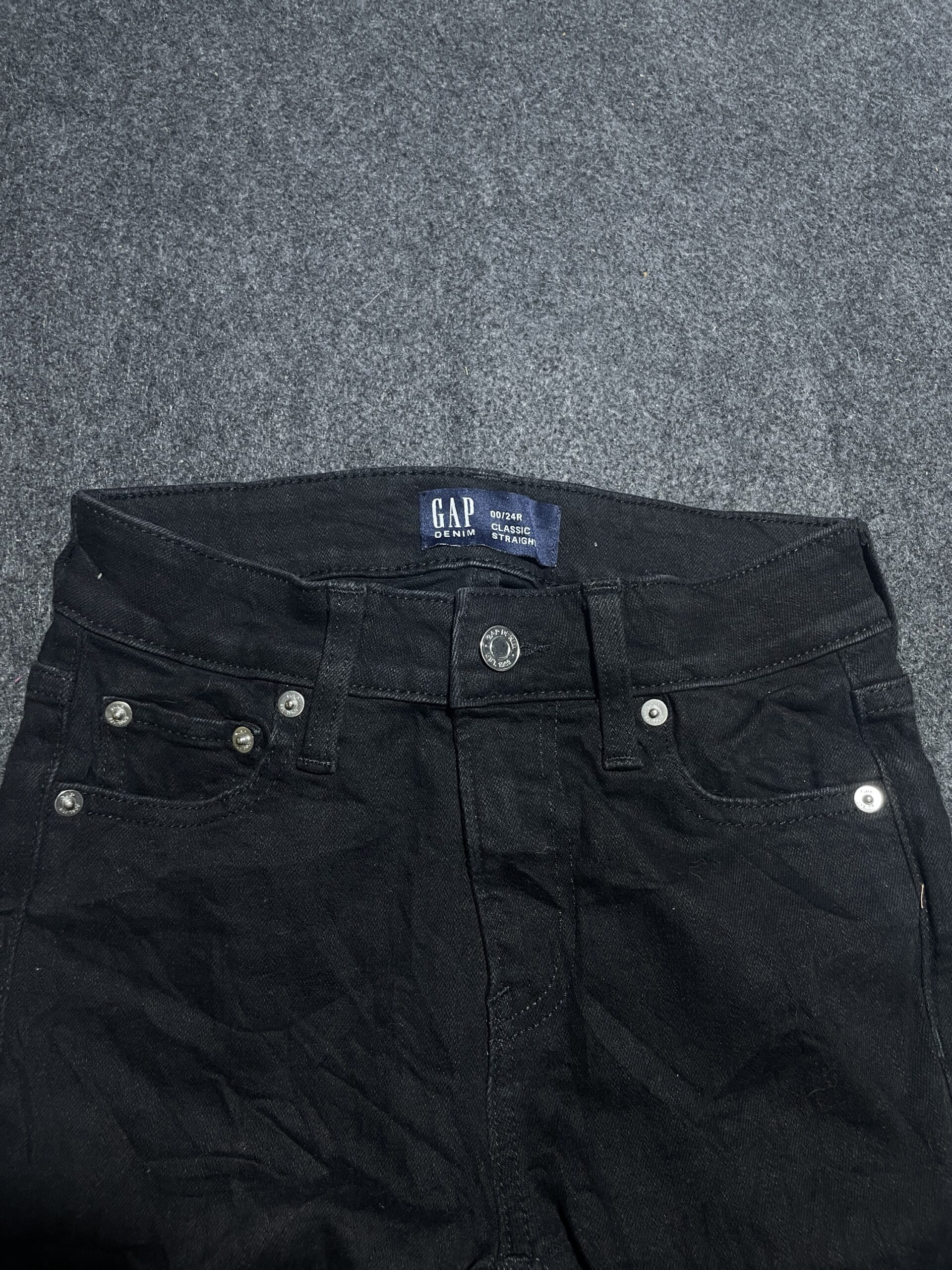 Gap Original Denim Slim Fit Jeans Black S