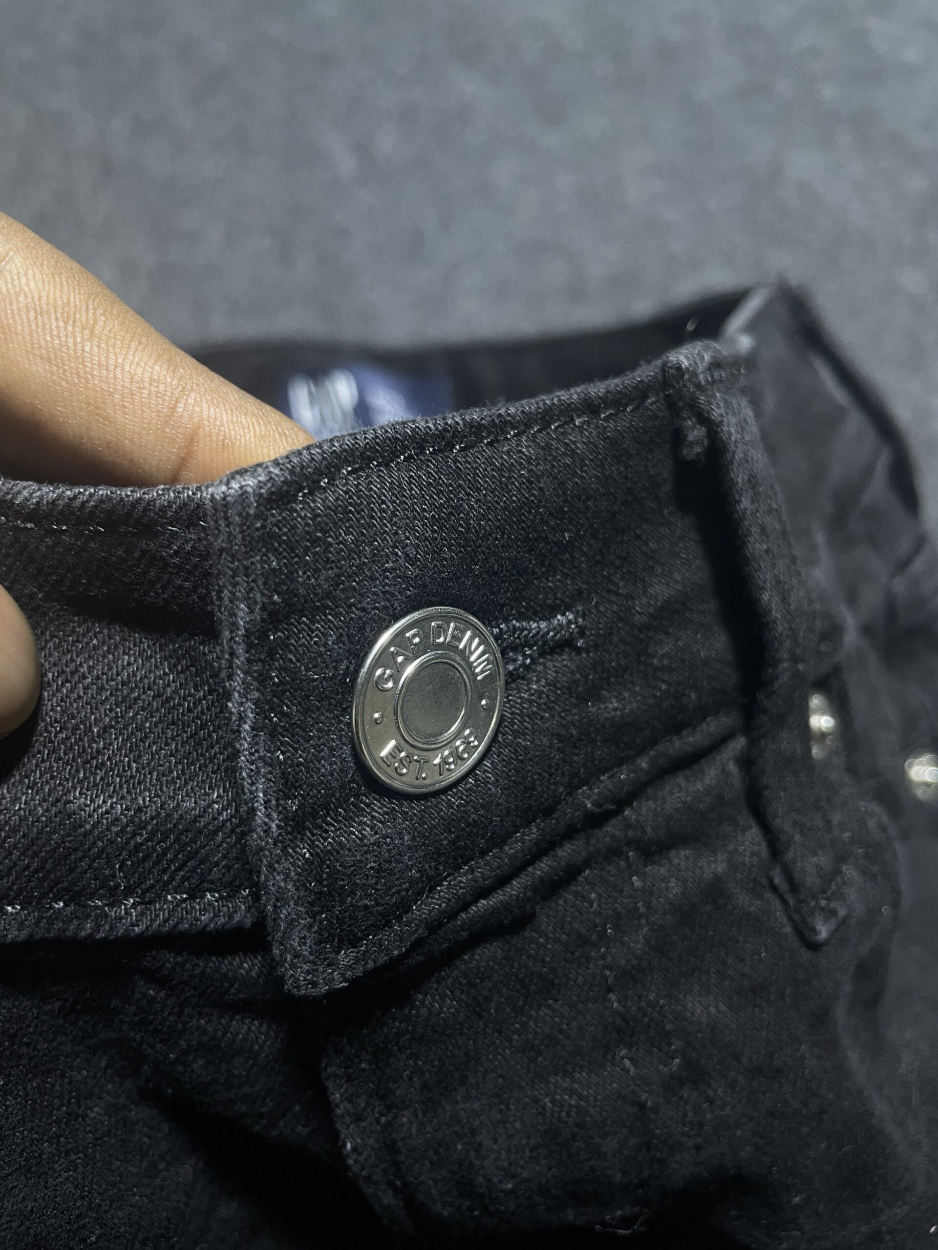 Gap Original Denim Slim Fit Jeans Black S