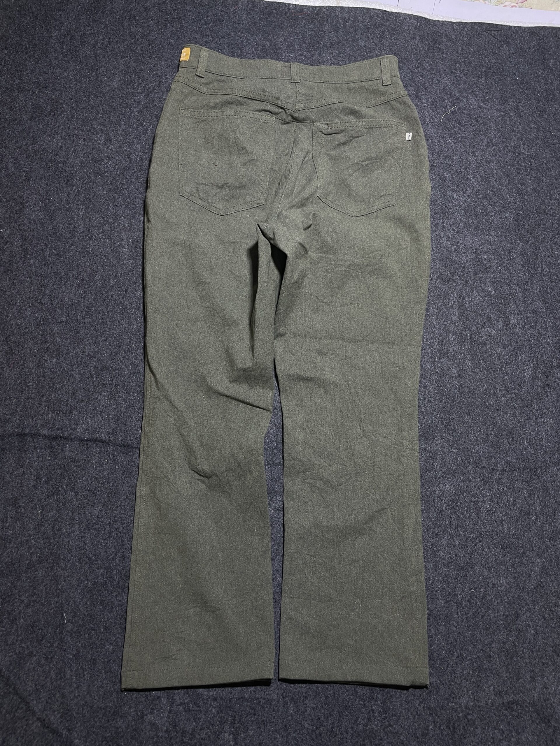Brax Feel Good Mens Trouser Pant Olive Green M