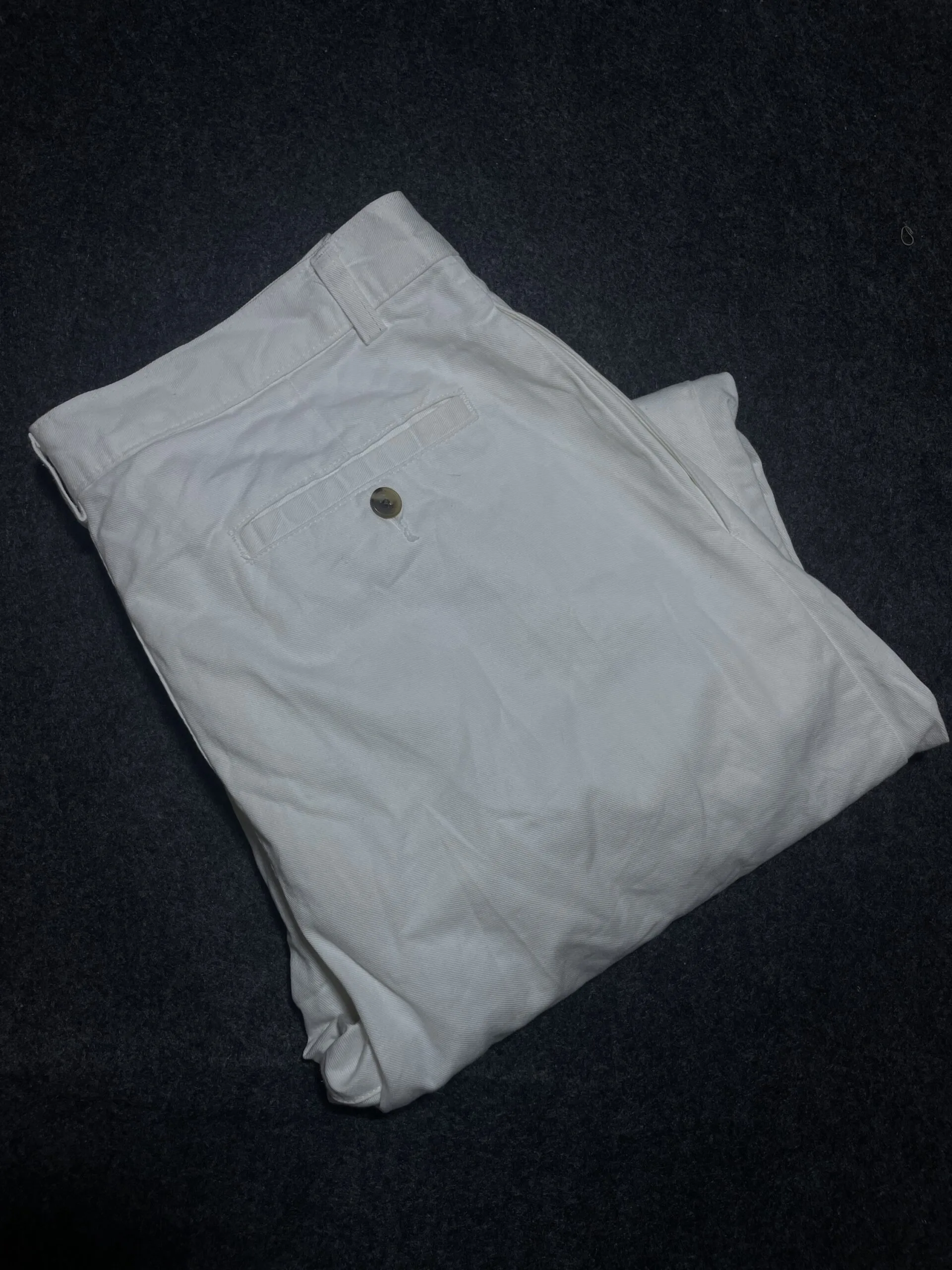 Frederick & Stone Original Baggy Trouser Pant White Large