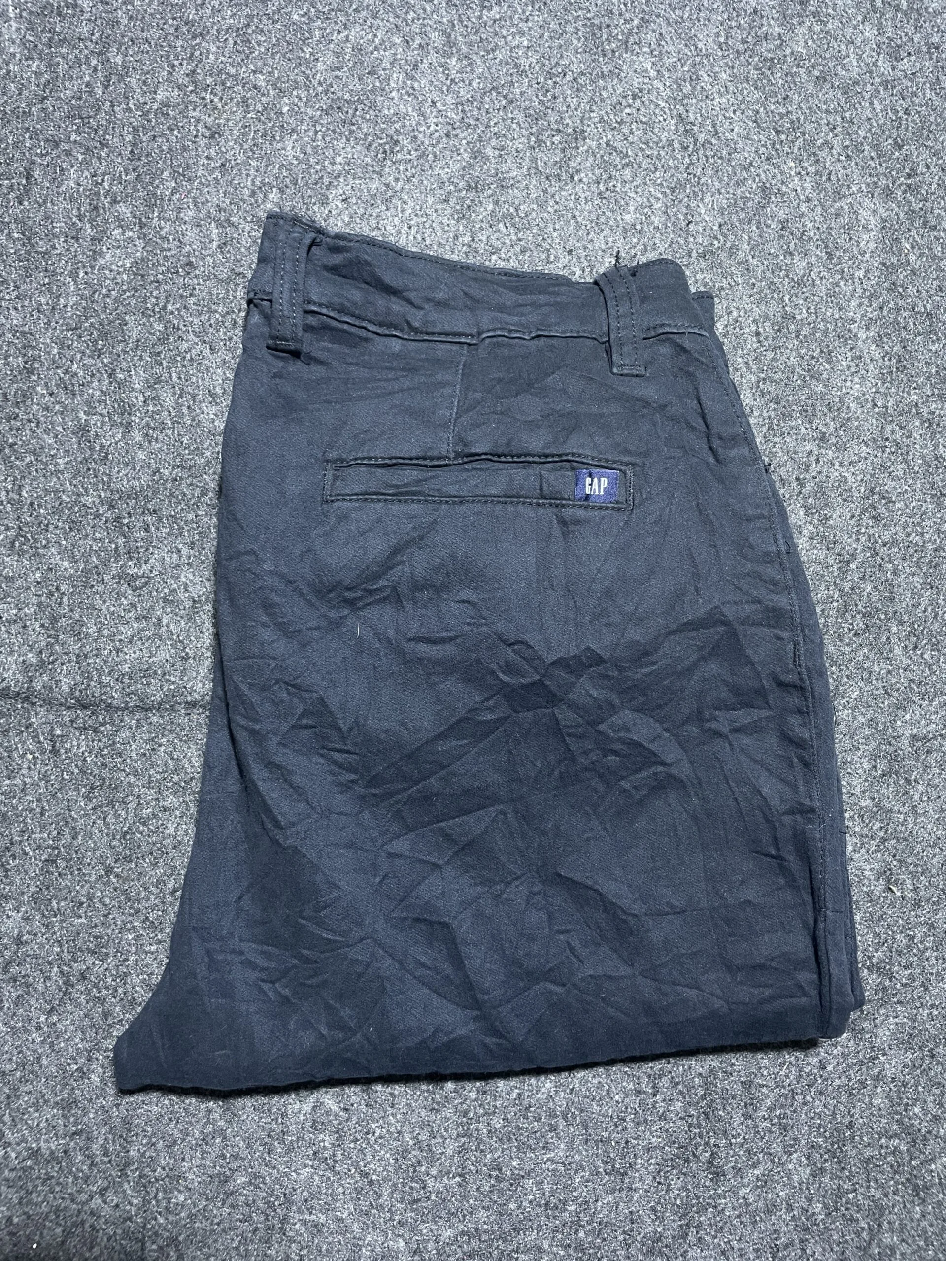 Gap Original Stretch Skinny fit Trouser Pant Navy Large
