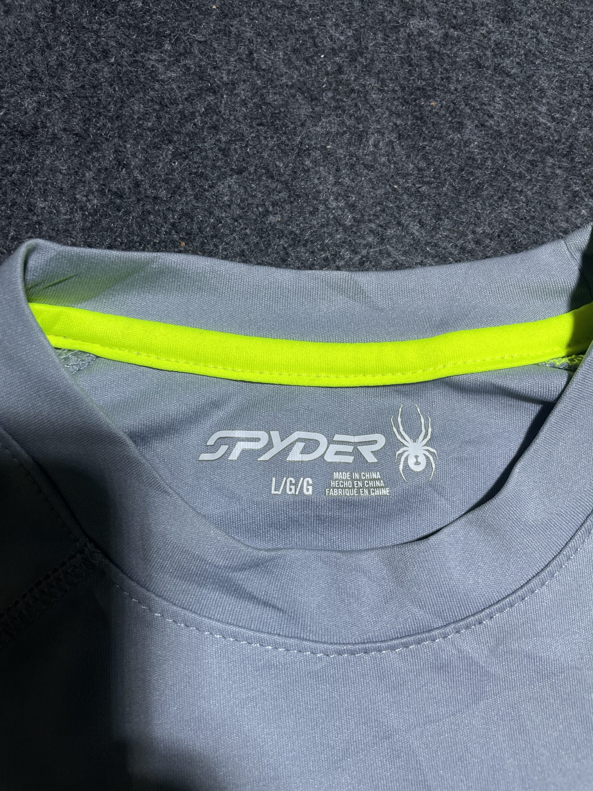Spyder Original Compression Tshirt Grey M