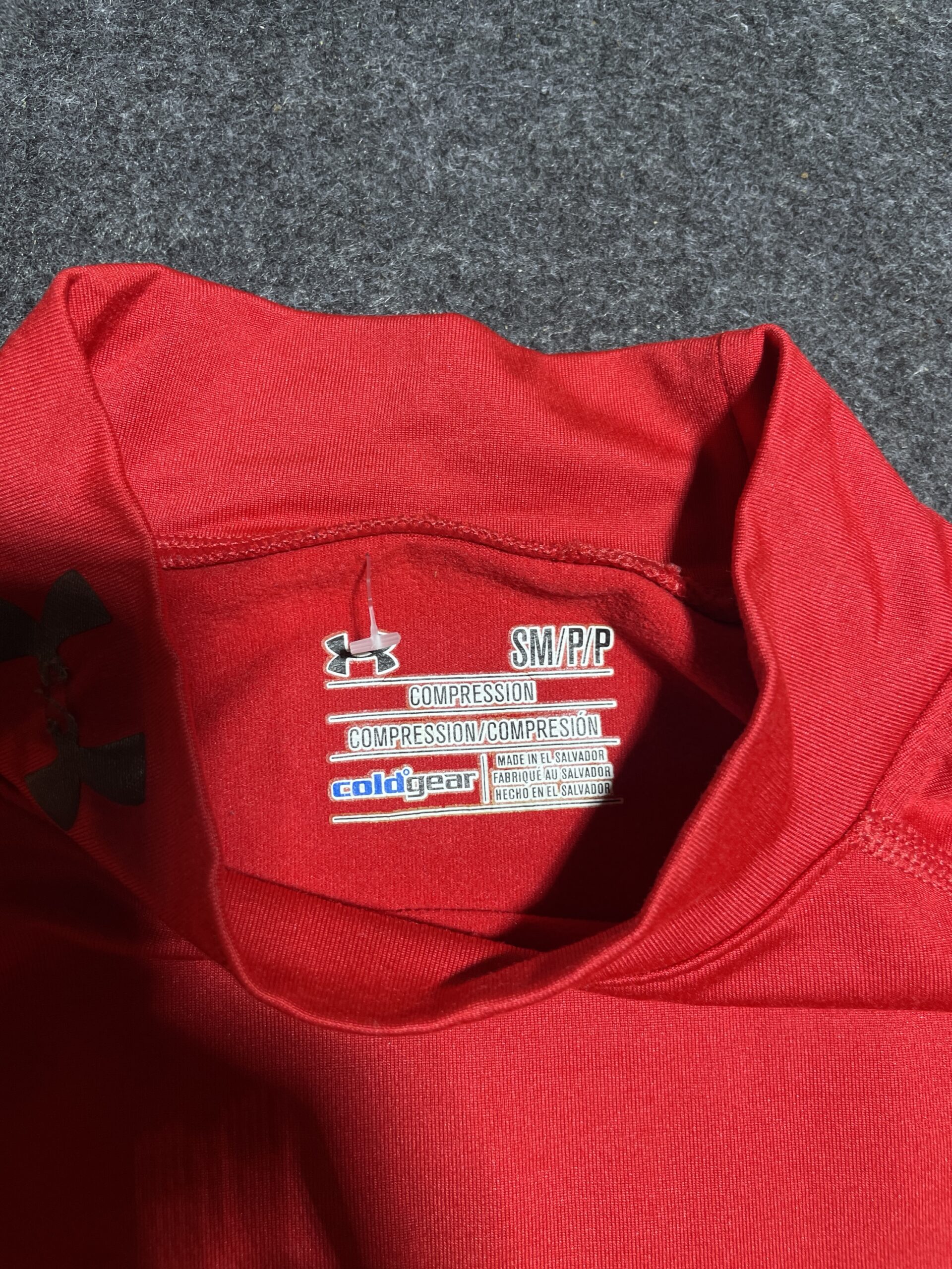 Under Armour Original Coldgear Compression Tshirt Red Small