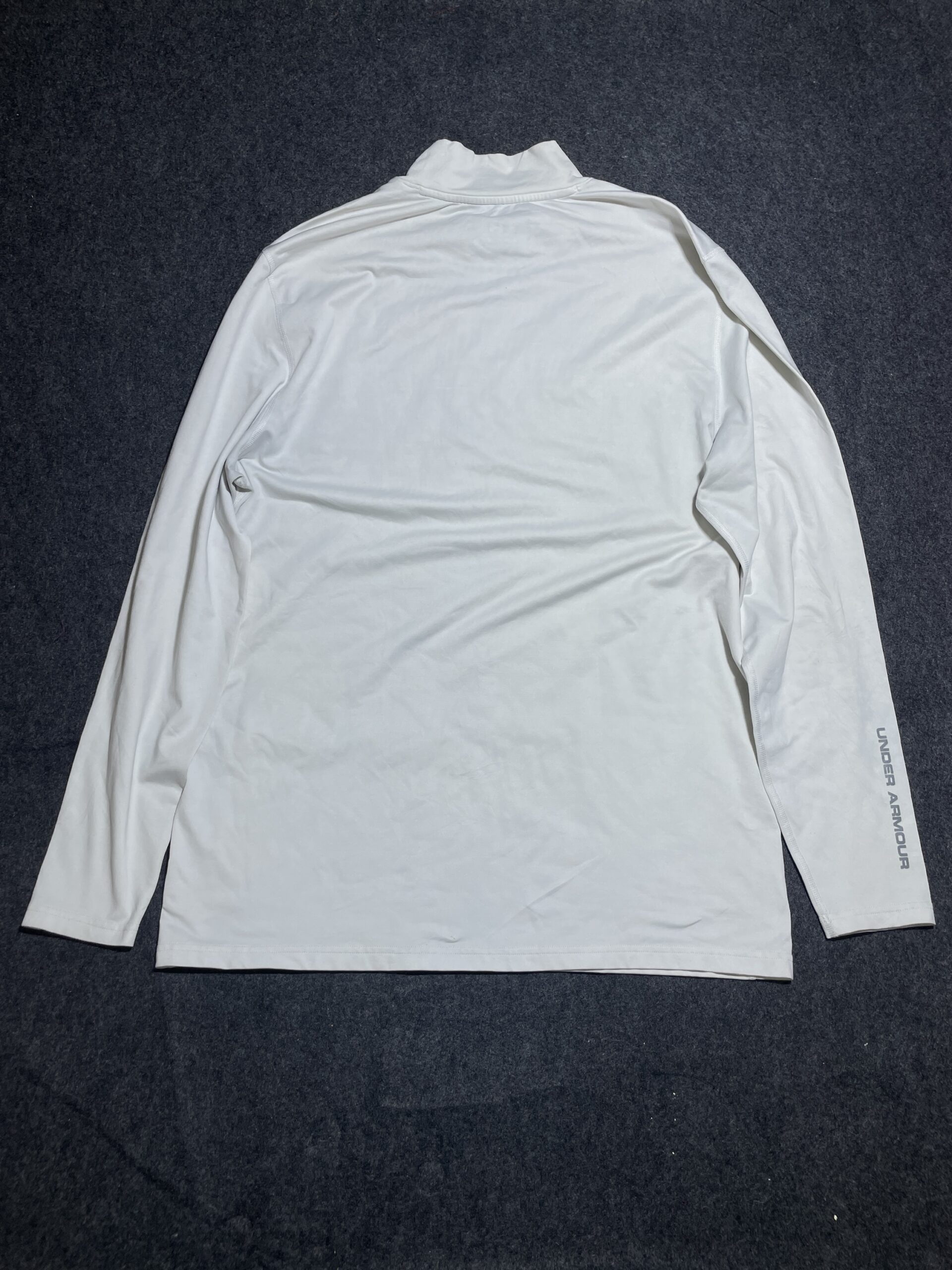 Under Armour Original Coldgear High Neck Compression Tshirt White XL