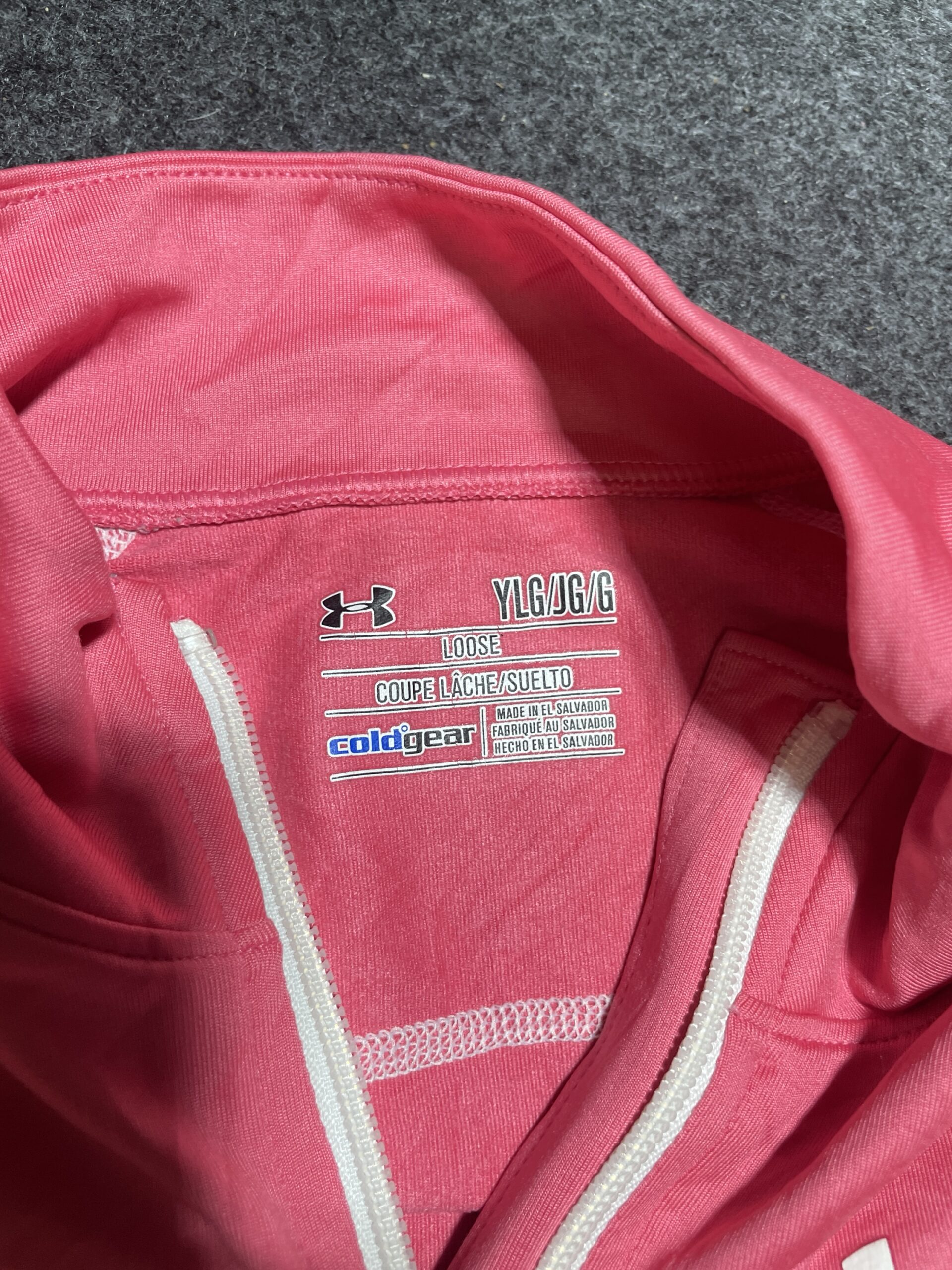 Under Armour Original Coldgear Women’s Body Fitted Tshirt Pink Small