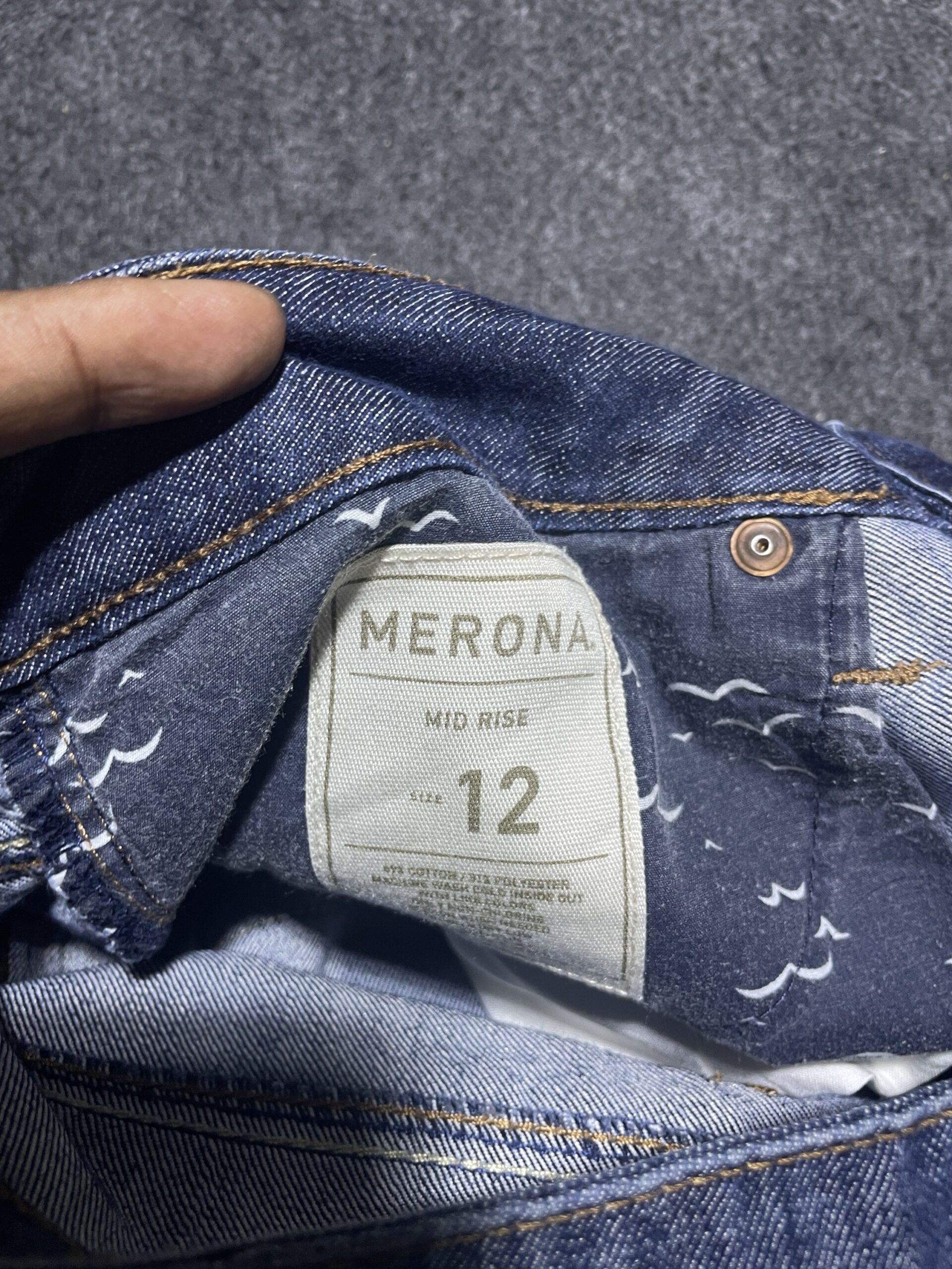 Merona women’s Jeans baggy 34