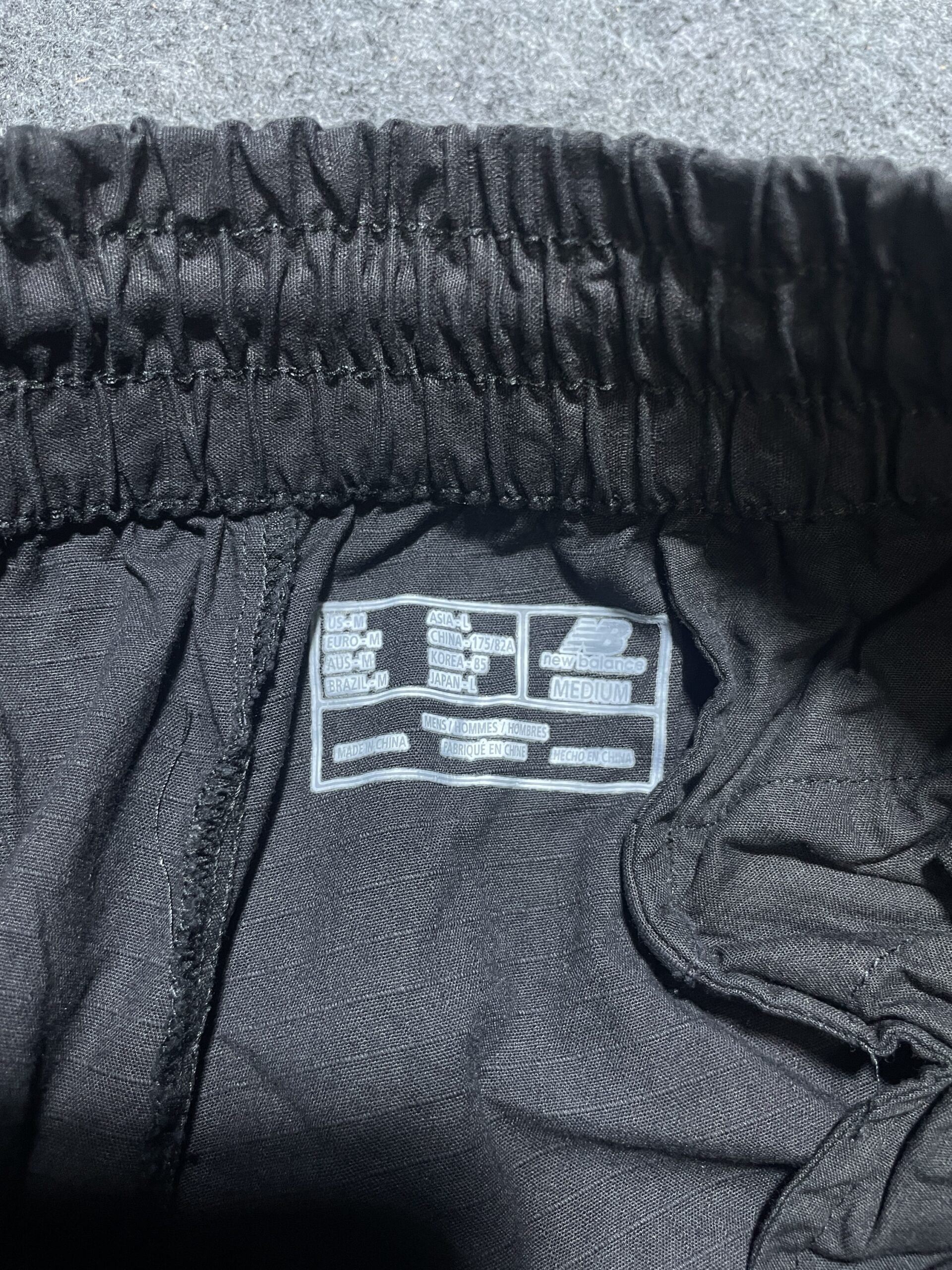 New Balance Mens Cargo Pants Black 32