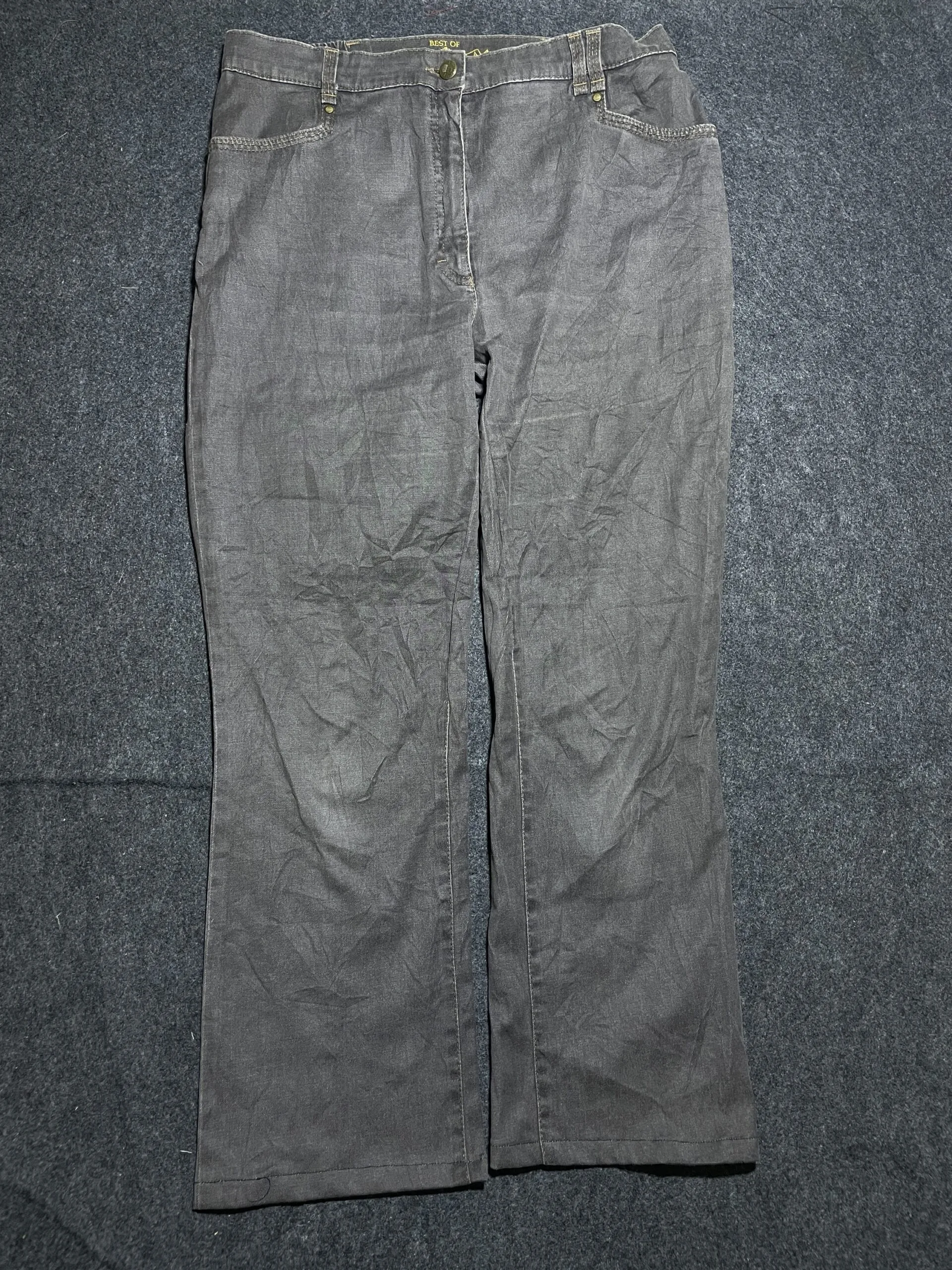 Raphaela by Brax Rosanna Best Grey Stretch Jeans – Women’s Casual Pants | 32
