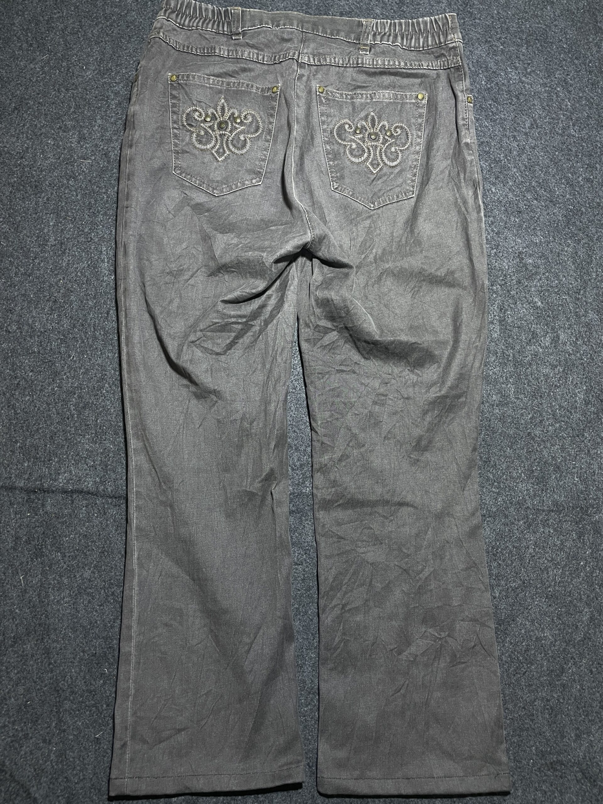 Raphaela by Brax Rosanna Best Grey Stretch Jeans – Women’s Casual Pants | 32