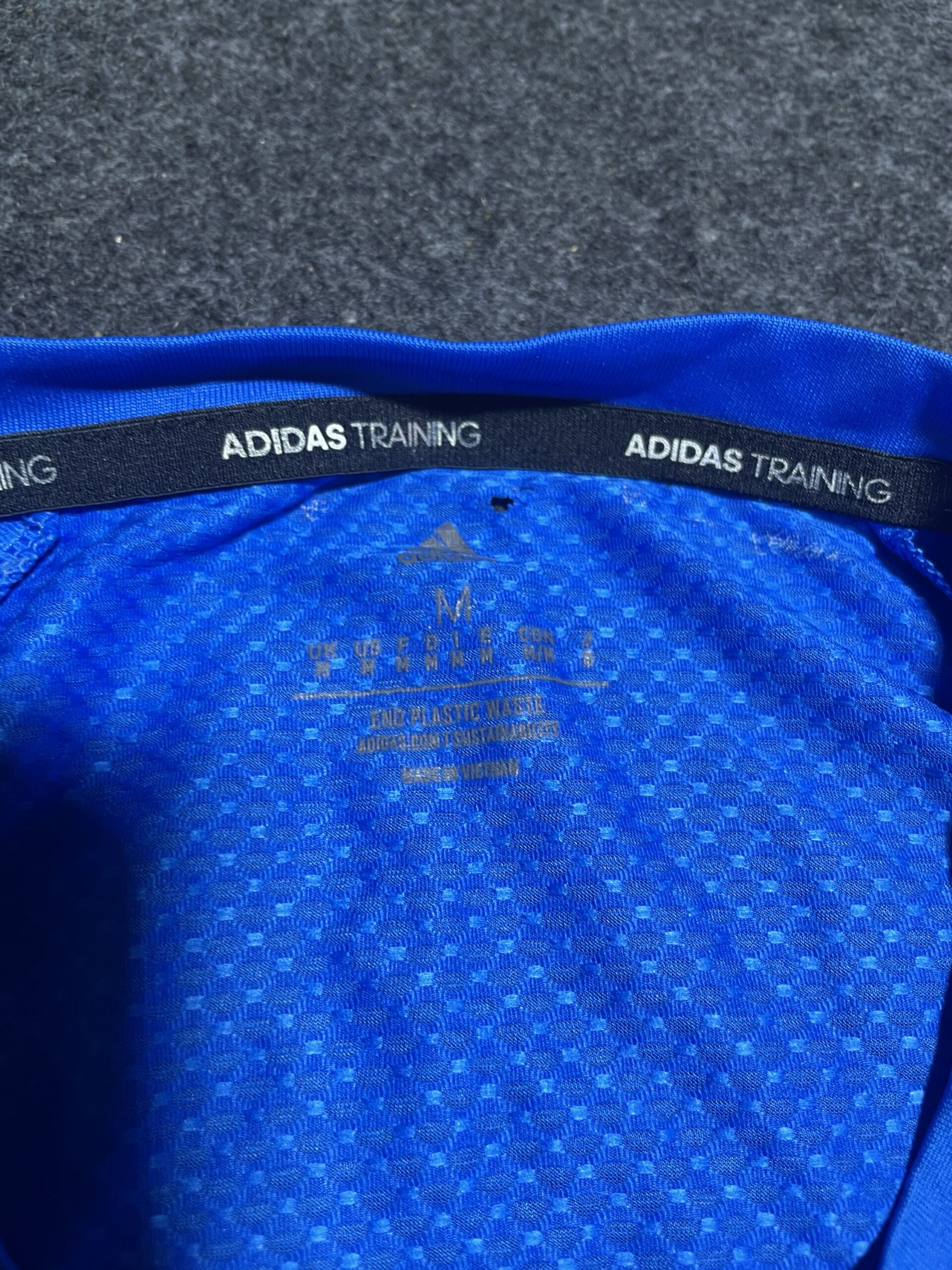 Adidas Aeroready Training Tshirt Blue L