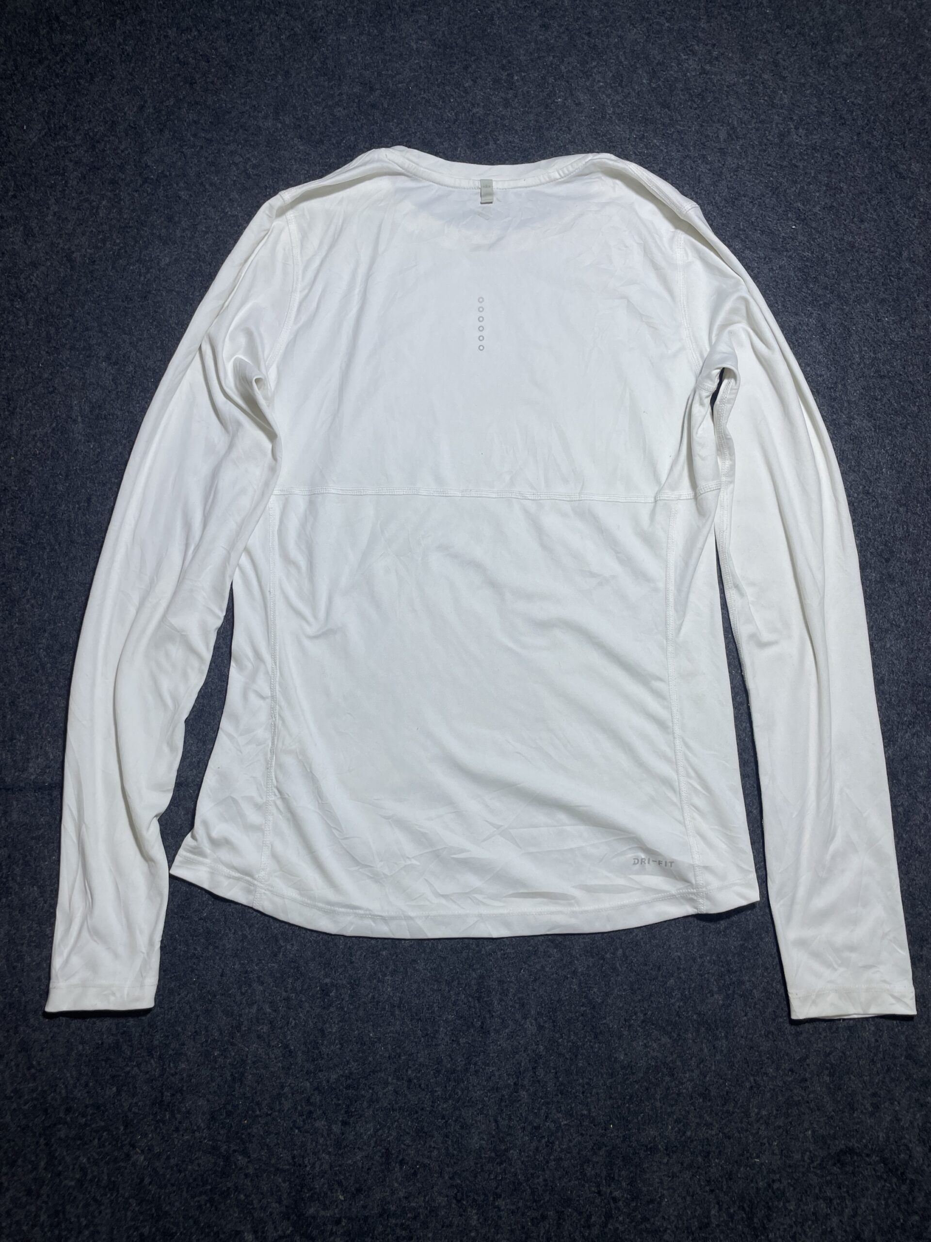 Nike Dri Fit Sports Tshirt White S