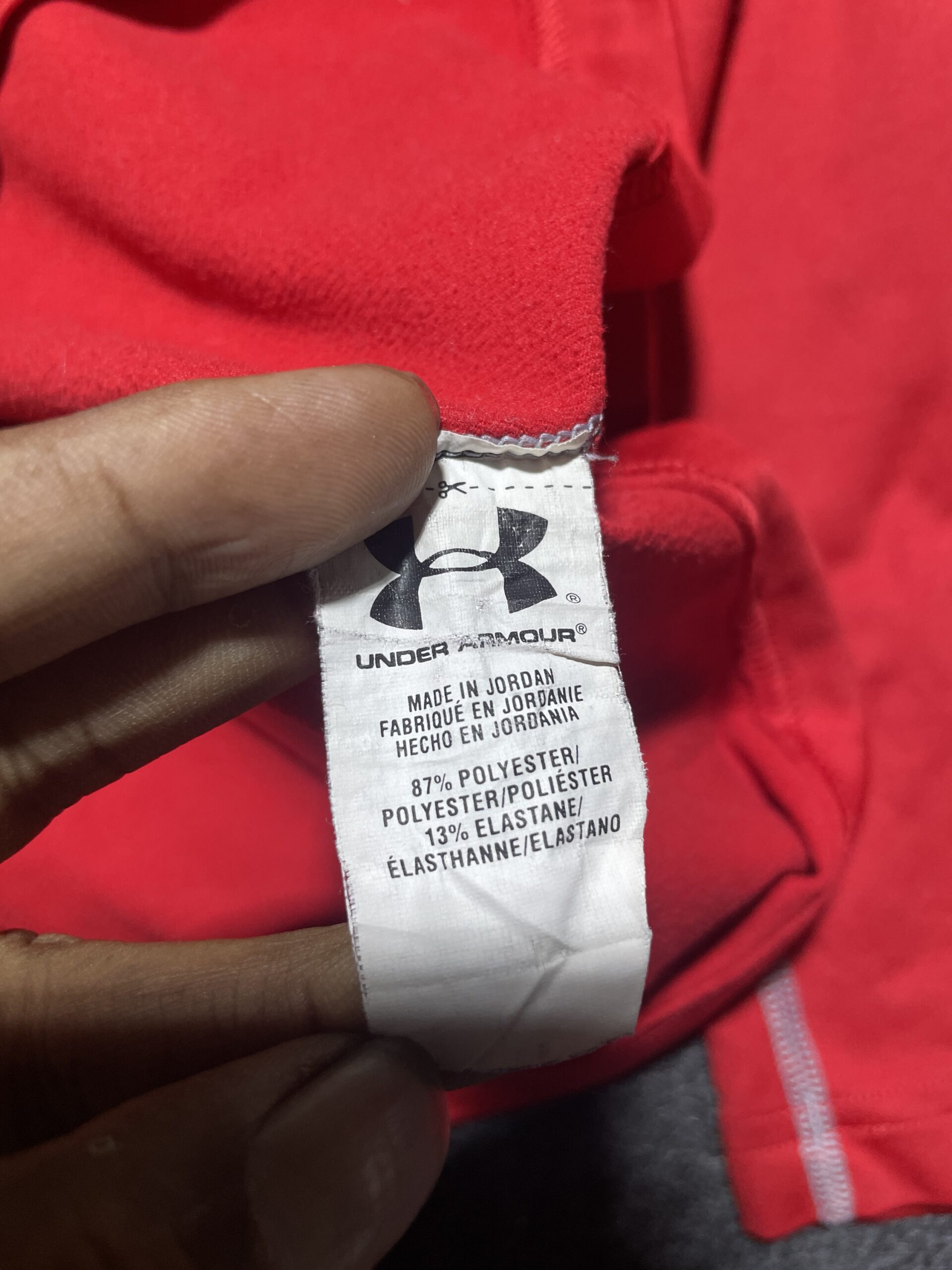 Under Armour Coldgear High Neck Compression Red XL