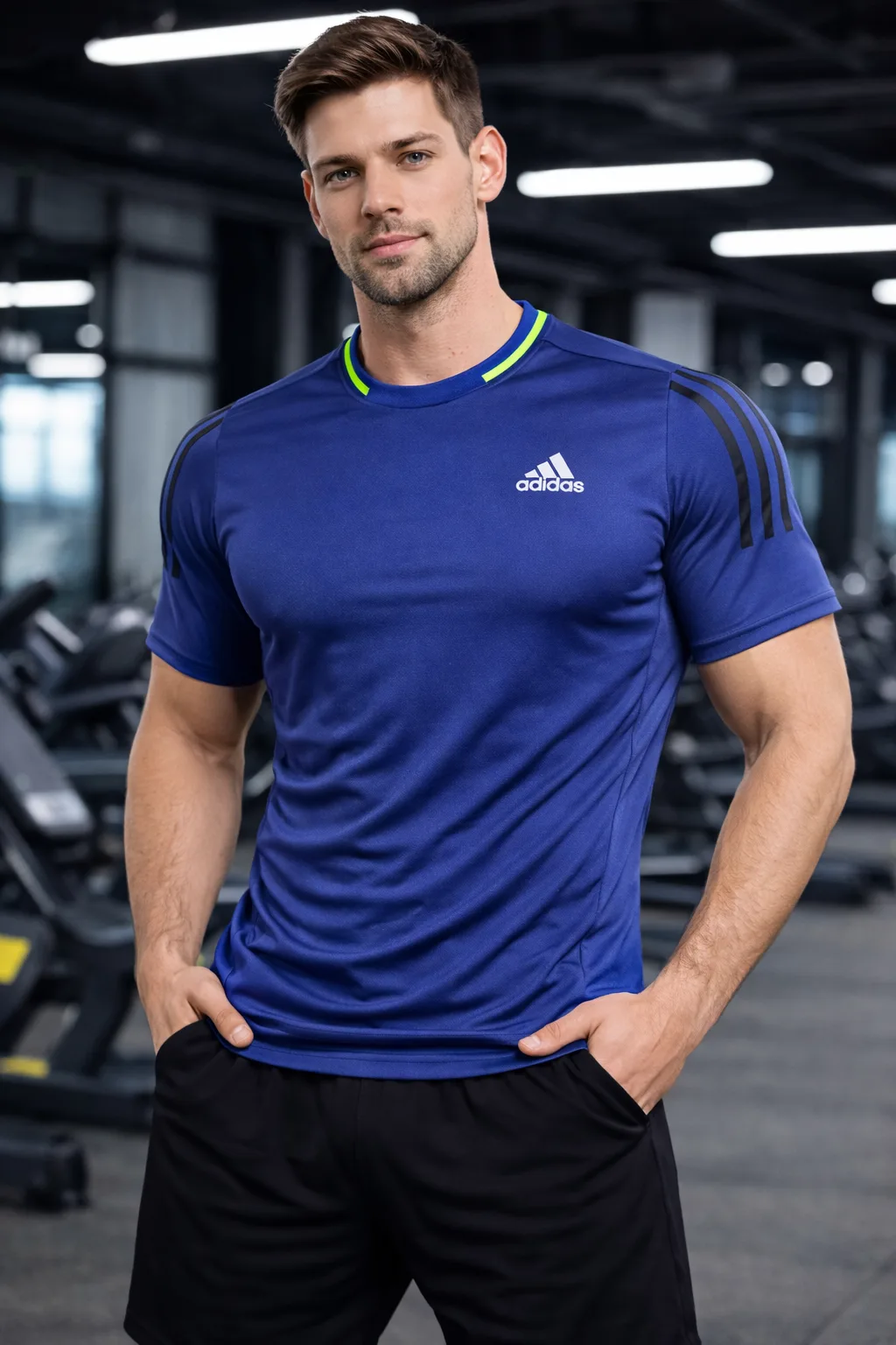 Adidas Climacool Sports Tshirt Navy blue M