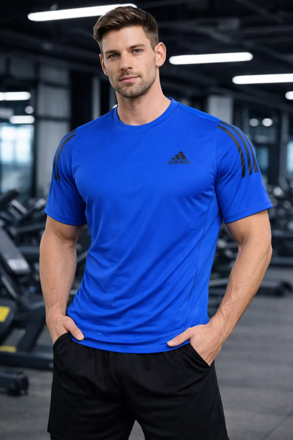 Adidas Aeroready Training Tshirt Blue L