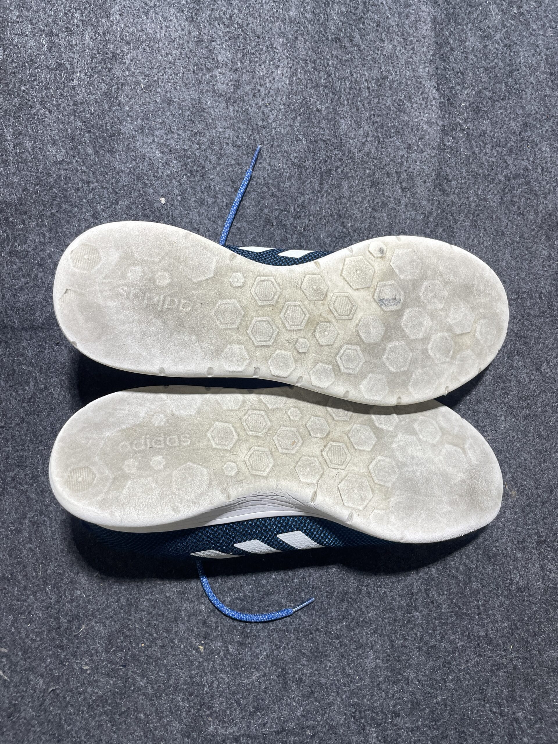 Adidas Blue Running Shoes | Lightweight Mesh Sports Sneakers | UK 8
