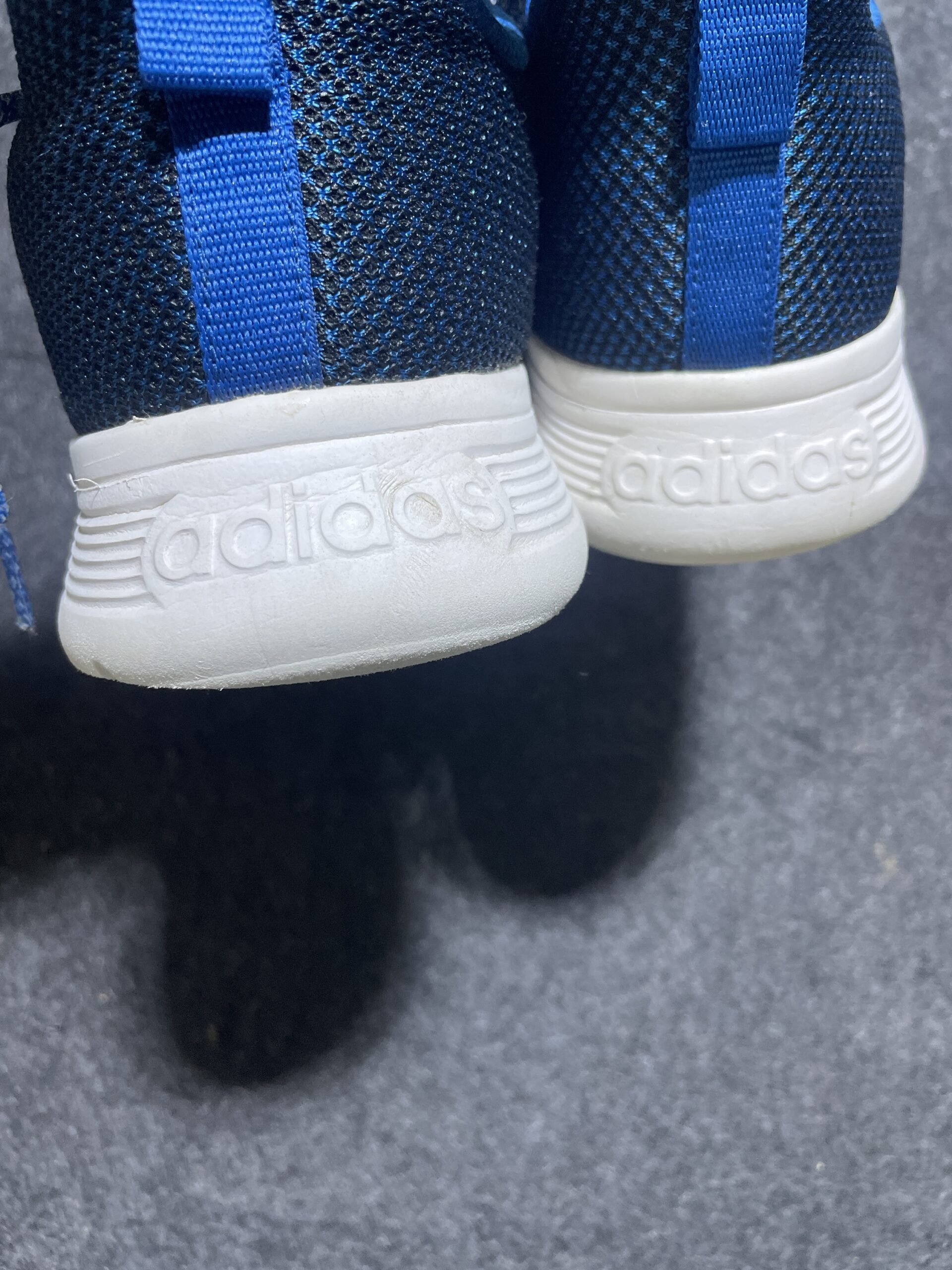 Adidas Blue Running Shoes | Lightweight Mesh Sports Sneakers | UK 8