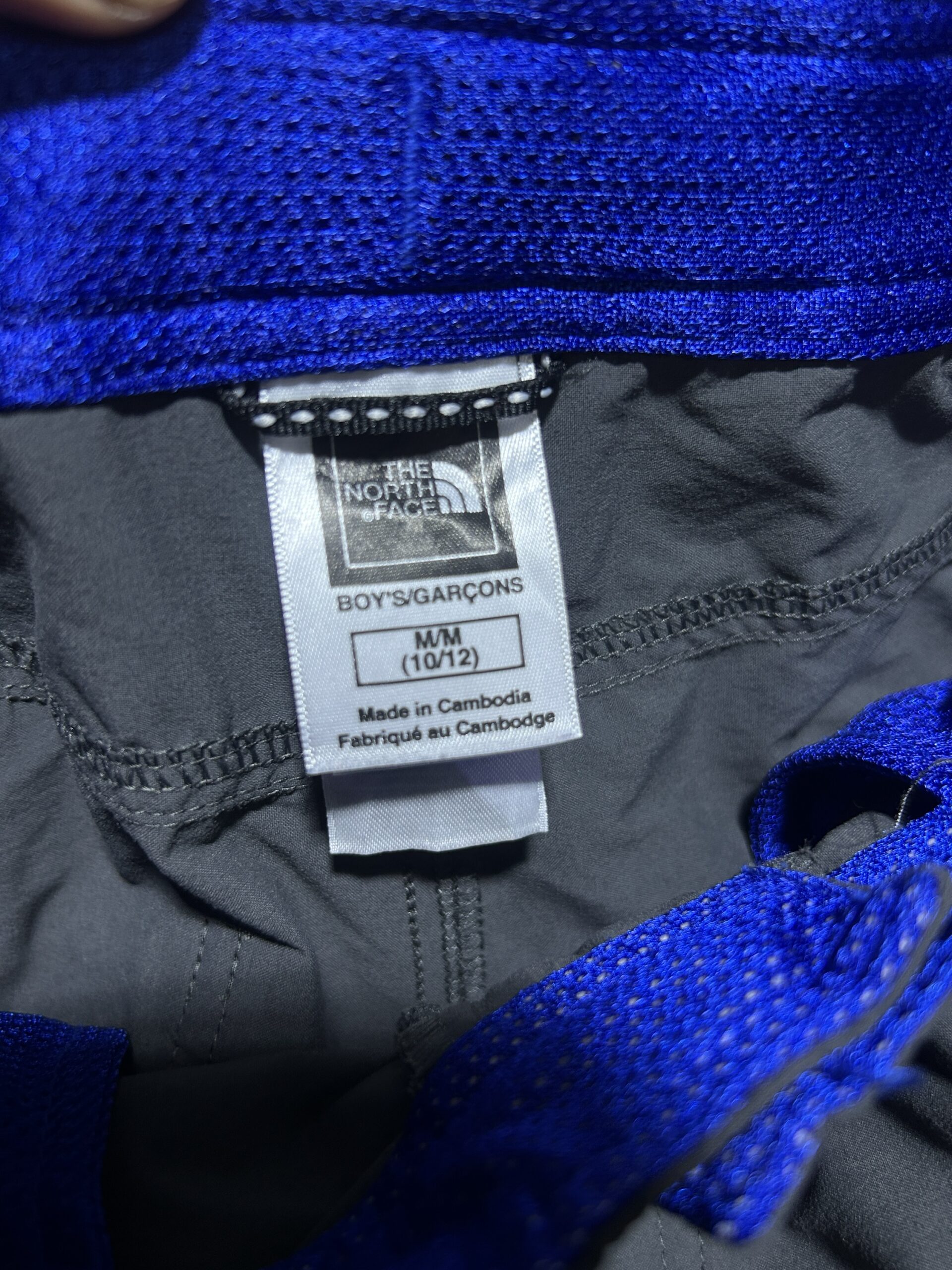The North Face Convertible Hiking Pants (Zip-Off)  Grey | Youth M (Fits XS/S 26