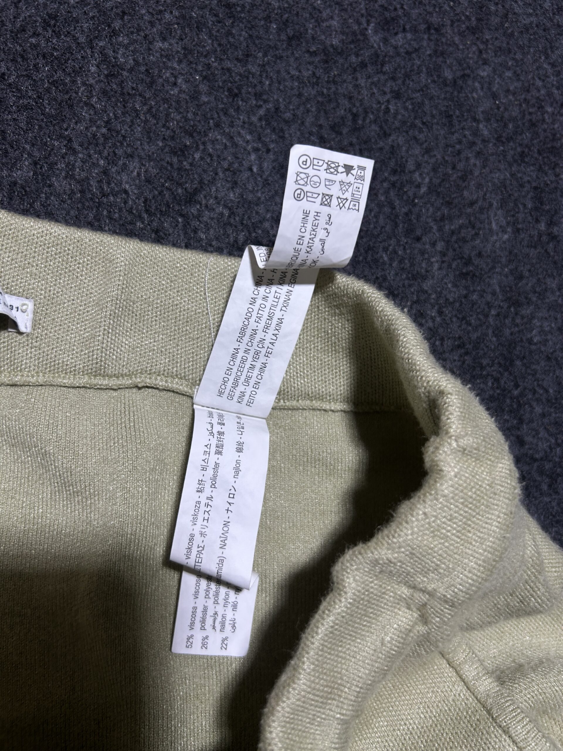 ZARA Knit Jogger Pants – Cream Beige | Premium Comfort Fit