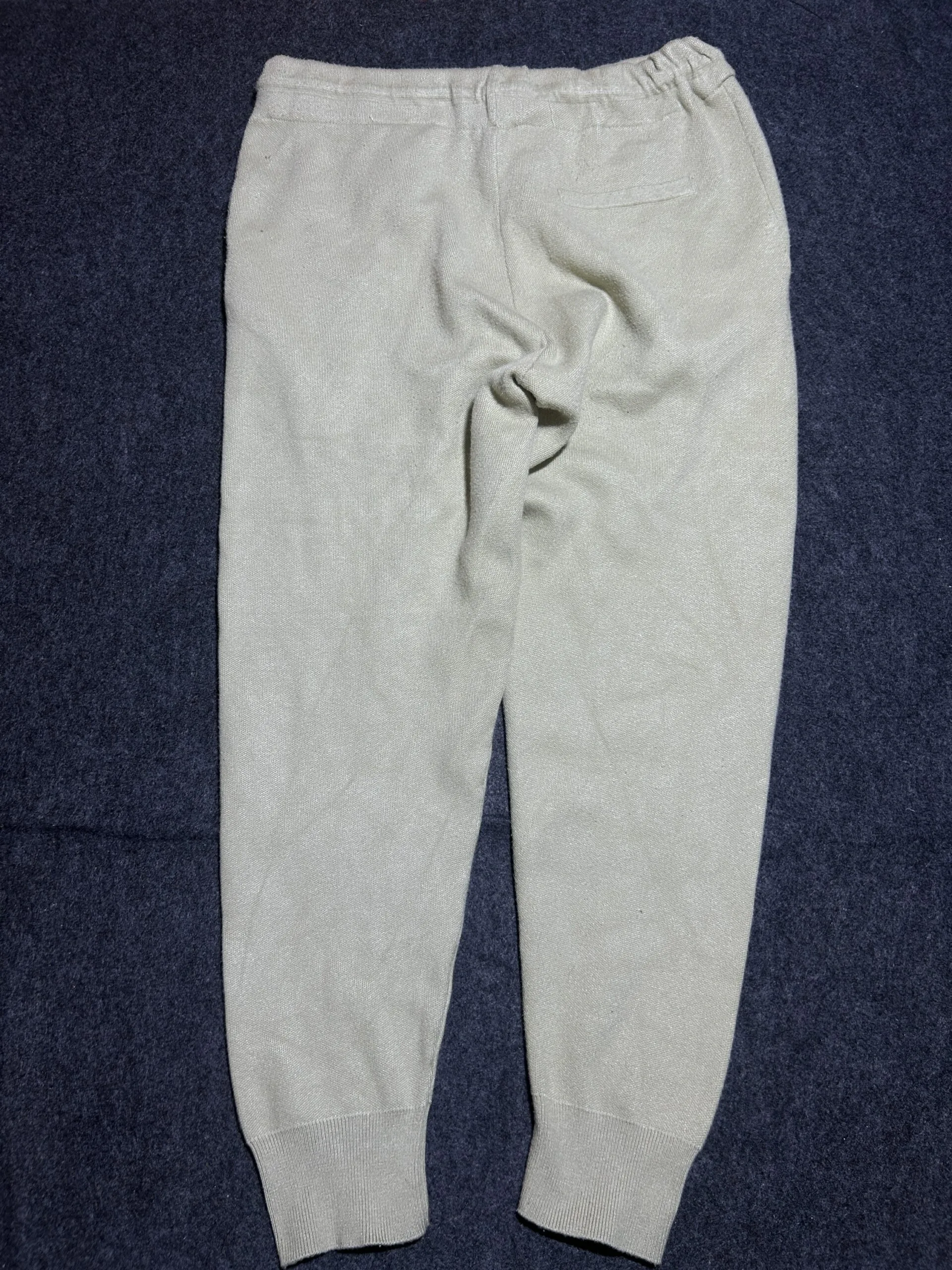 ZARA Knit Jogger Pants – Cream Beige | Premium Comfort Fit