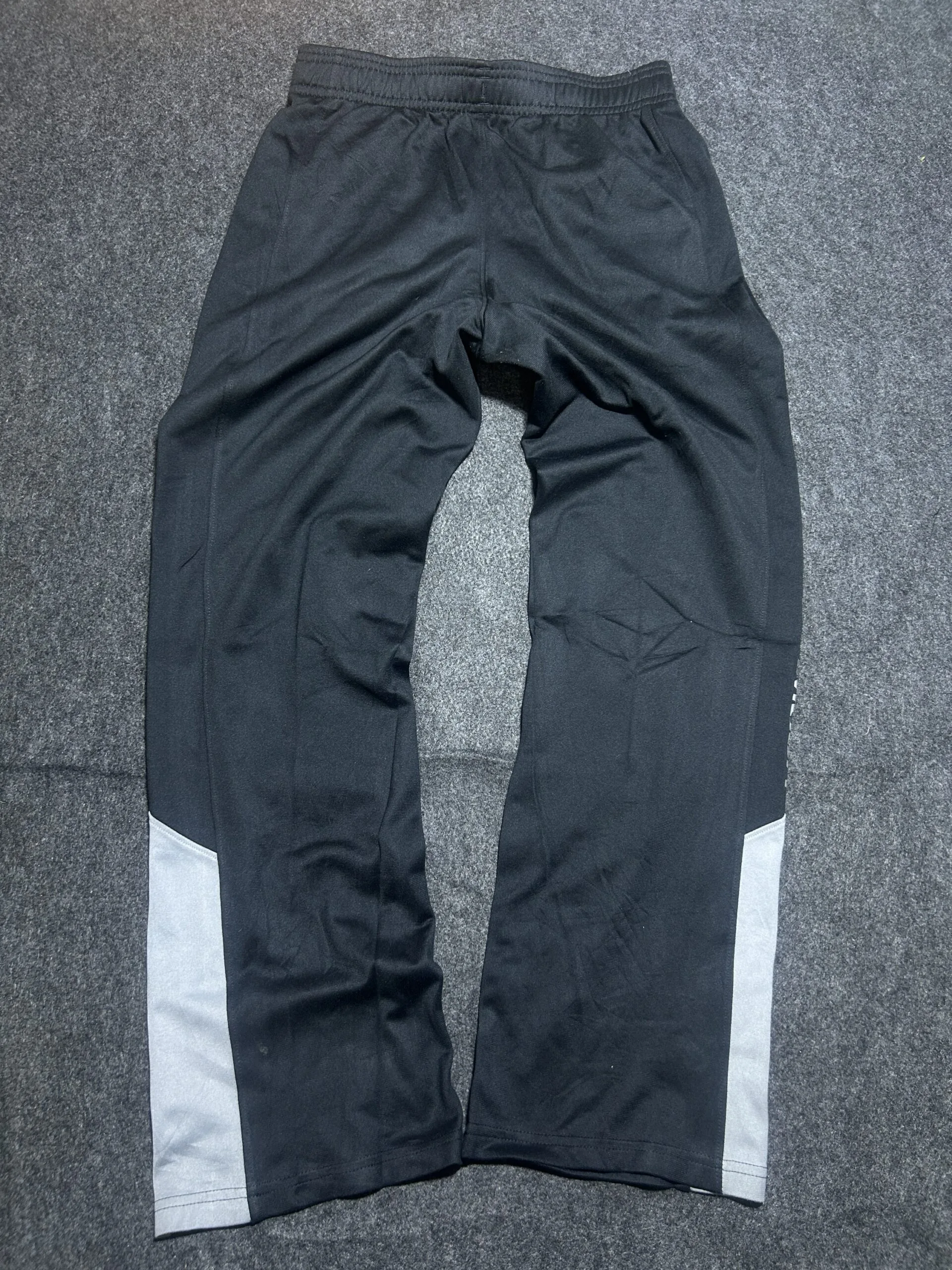 Under Armour Performance Track Pants Black/Grey | Slim Athletic Fit | 26-30