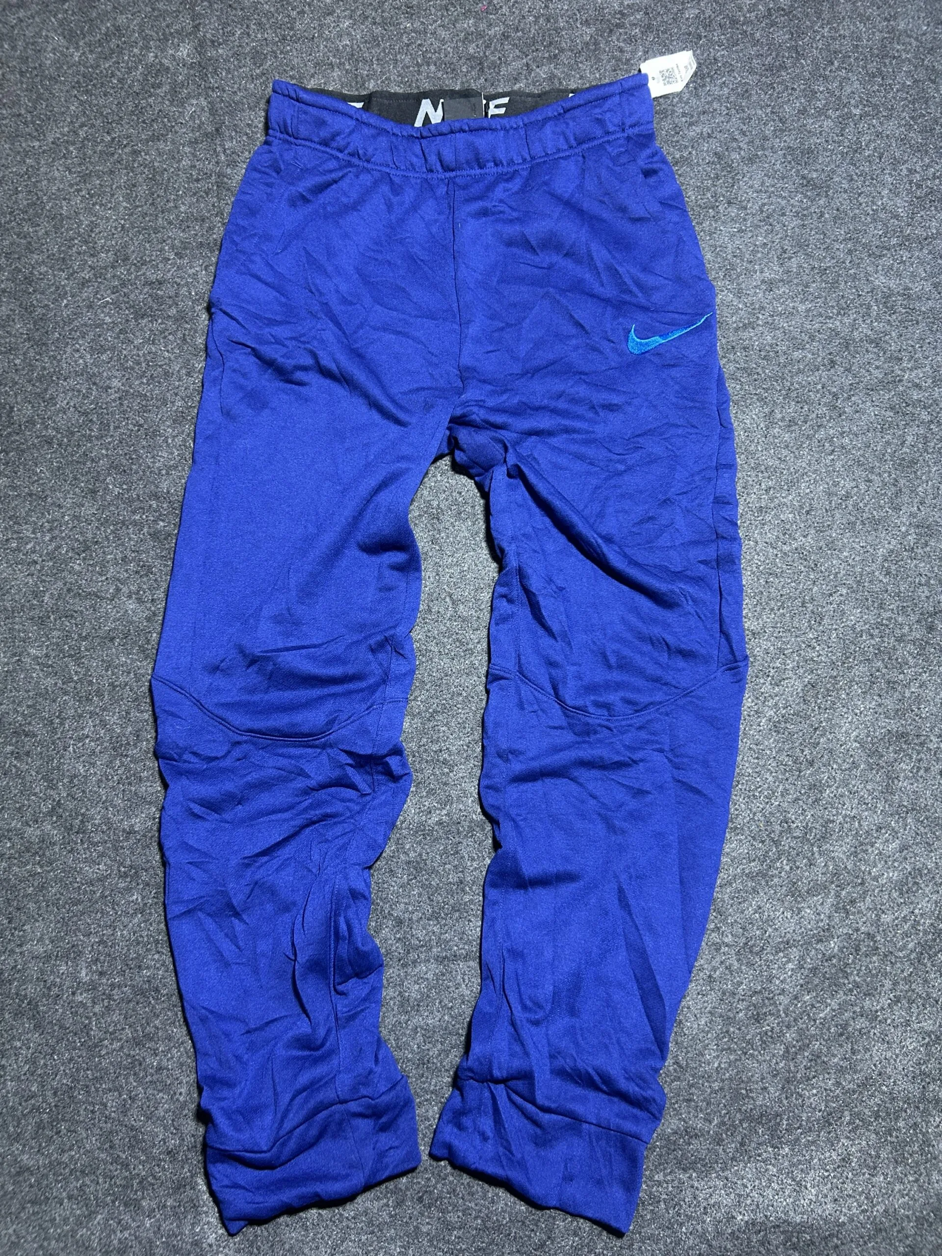 Nike Dri-FIT Blue Track Pants – Premium Comfort | 28-30 | Unisex