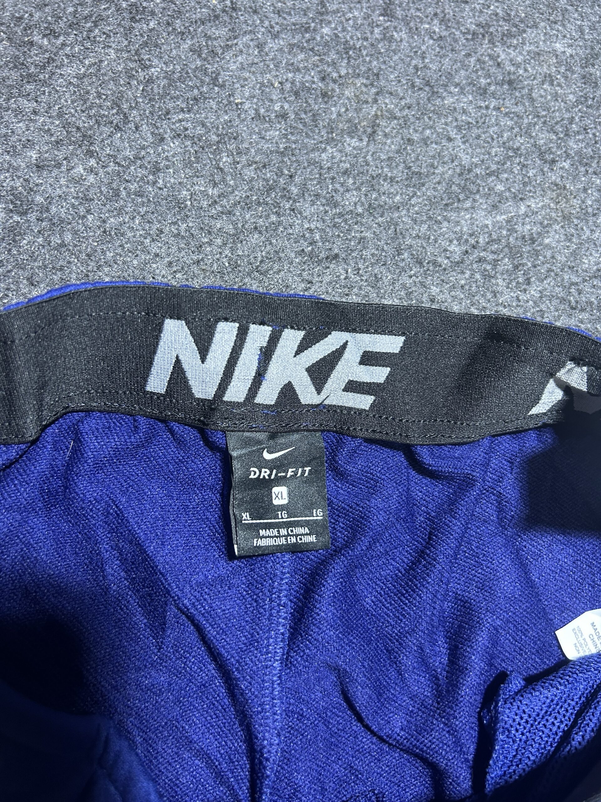 Nike Dri-FIT Blue Track Pants – Premium Comfort | 28-30 | Unisex