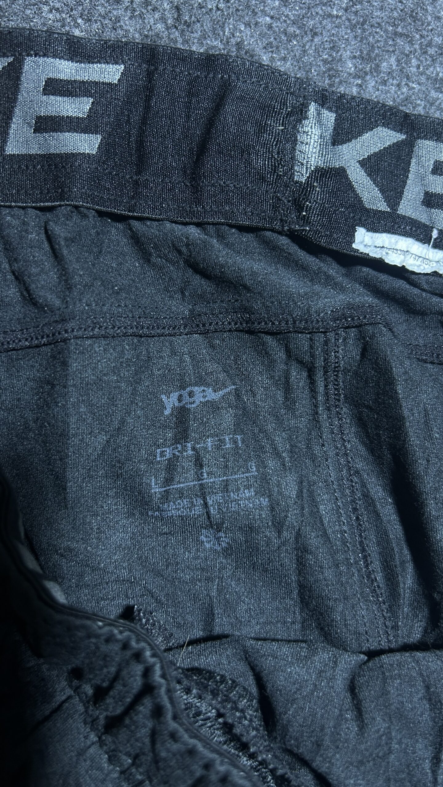 Nike Original Dri Fit Track Pant | Black | 32-34 | Unisex