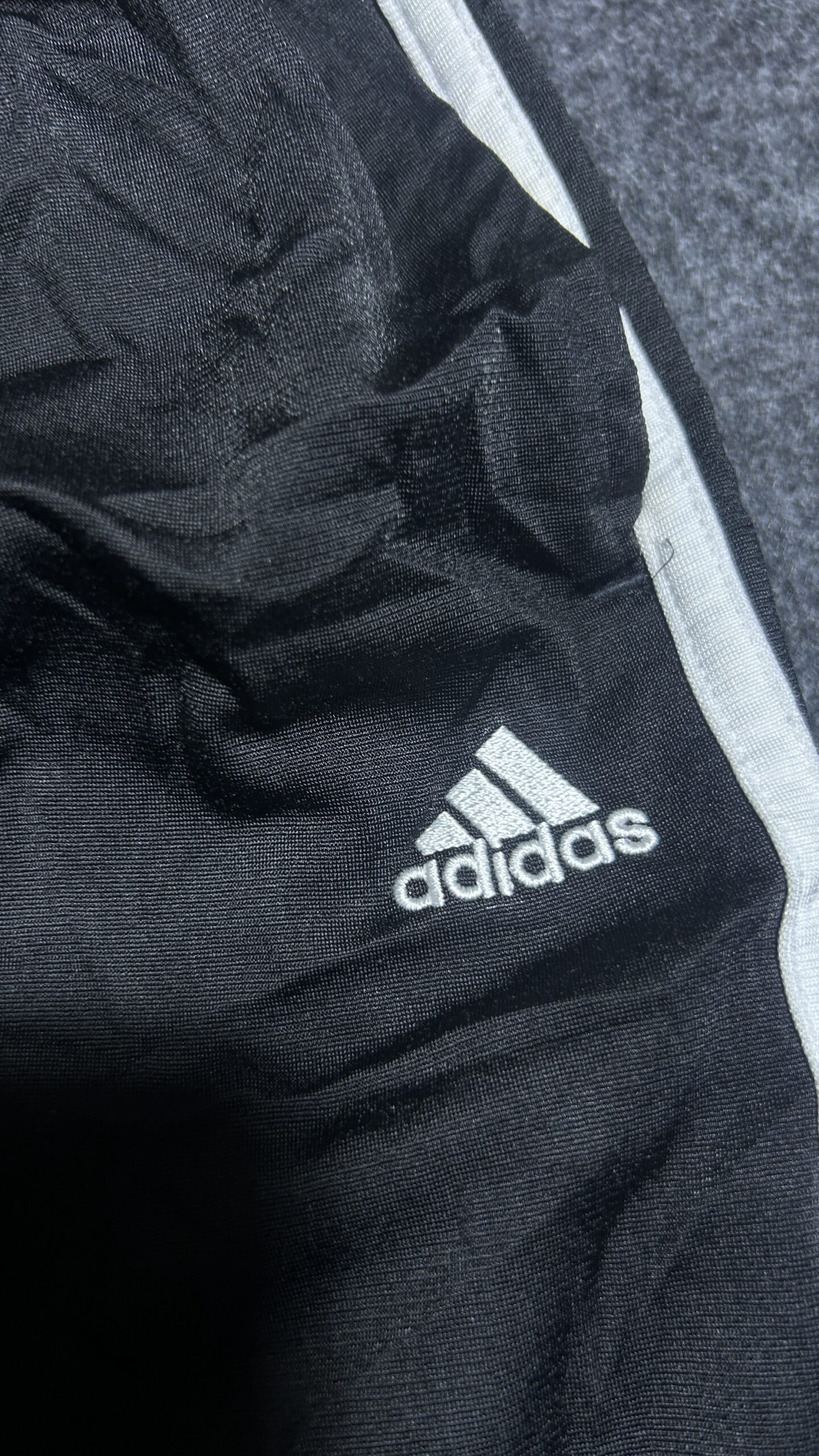 Adidas Original  Baggy Track Pant | 3 Strips | Black | 26-32 stretch | Unisex