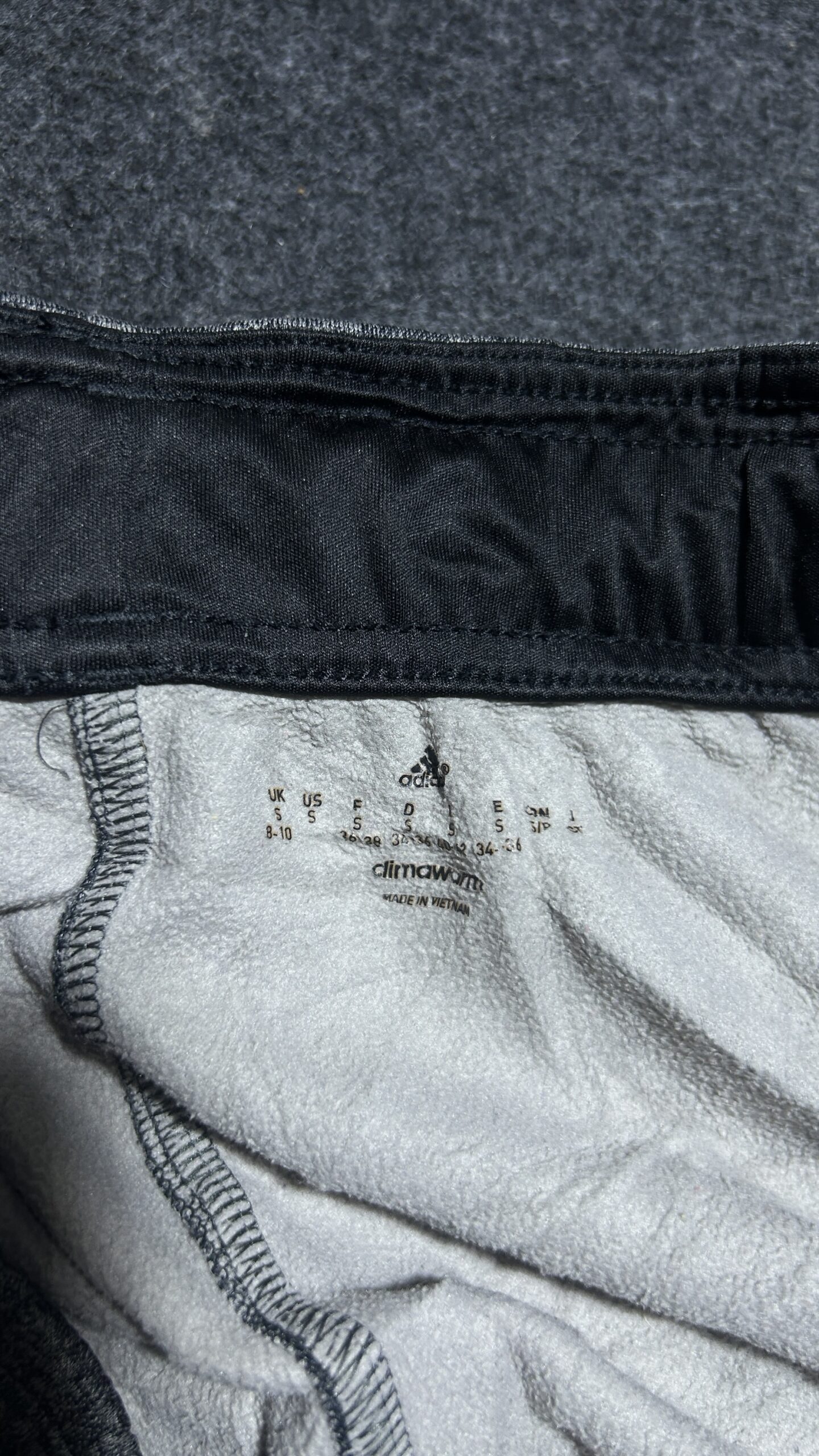 Adidas Original Clime-warm Track Pant Grey | 30-34 | unisex