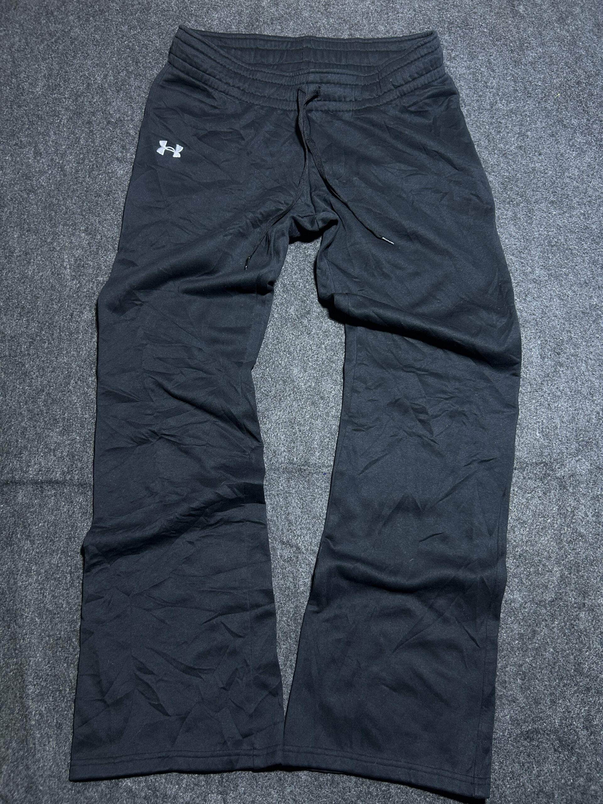Under Armour Storm Black Track Pants | Fleece Lined | Semi-Fitted | Size M (32–34)