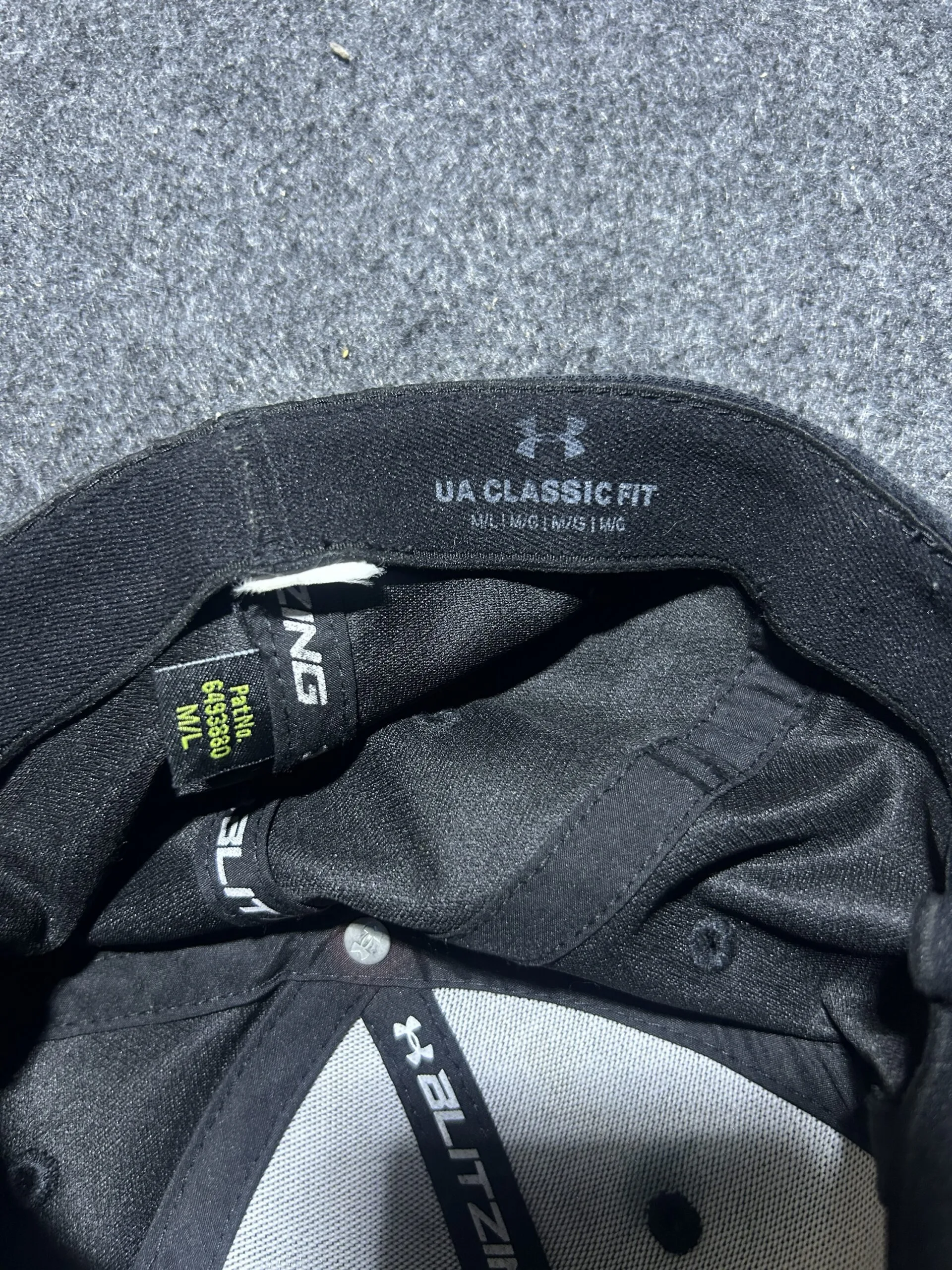 Under Armour Cap Black Unisex Regular Size