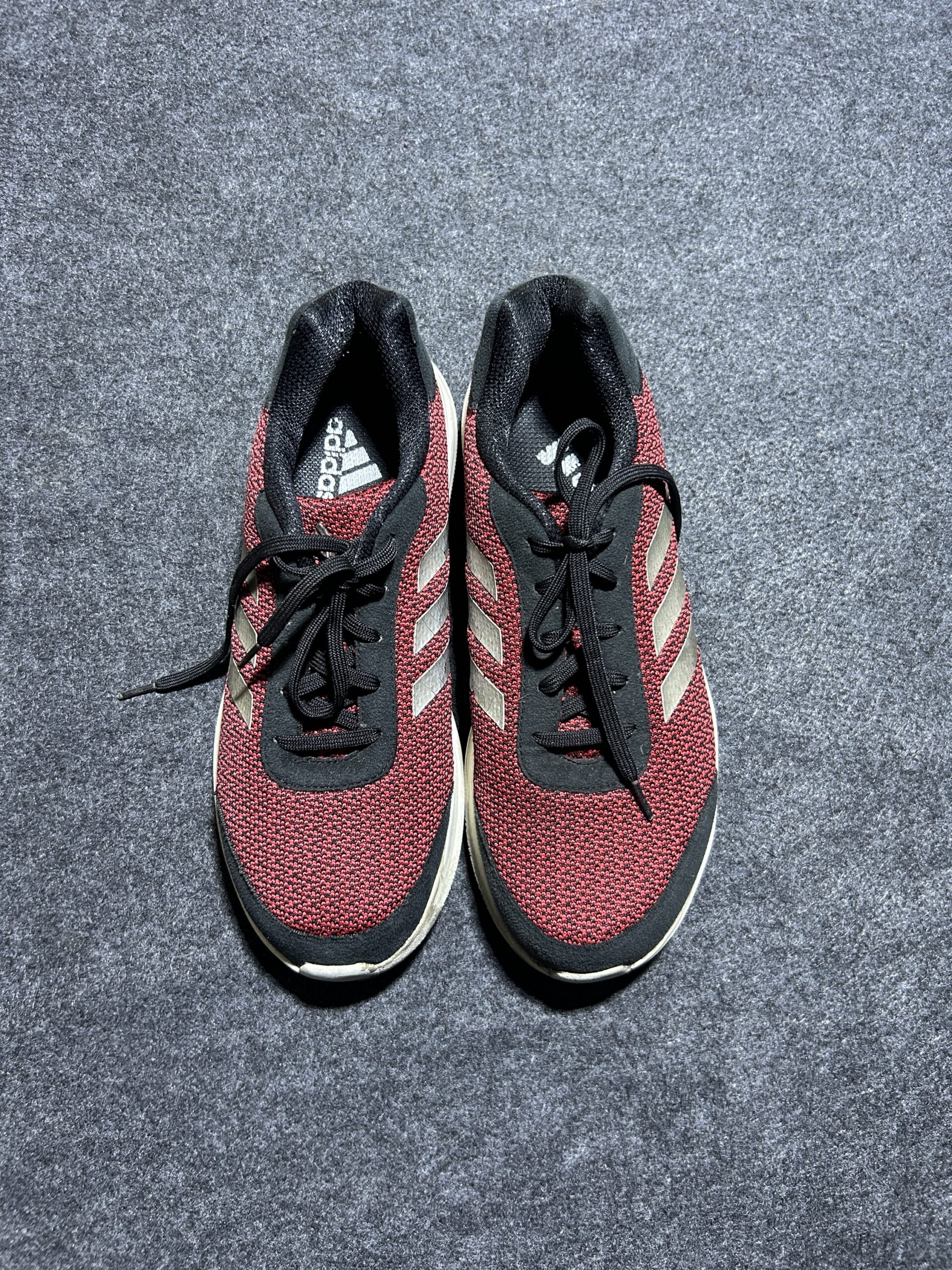 Adidas Original Men’s Running Shoes UK 10 | Maroon Black