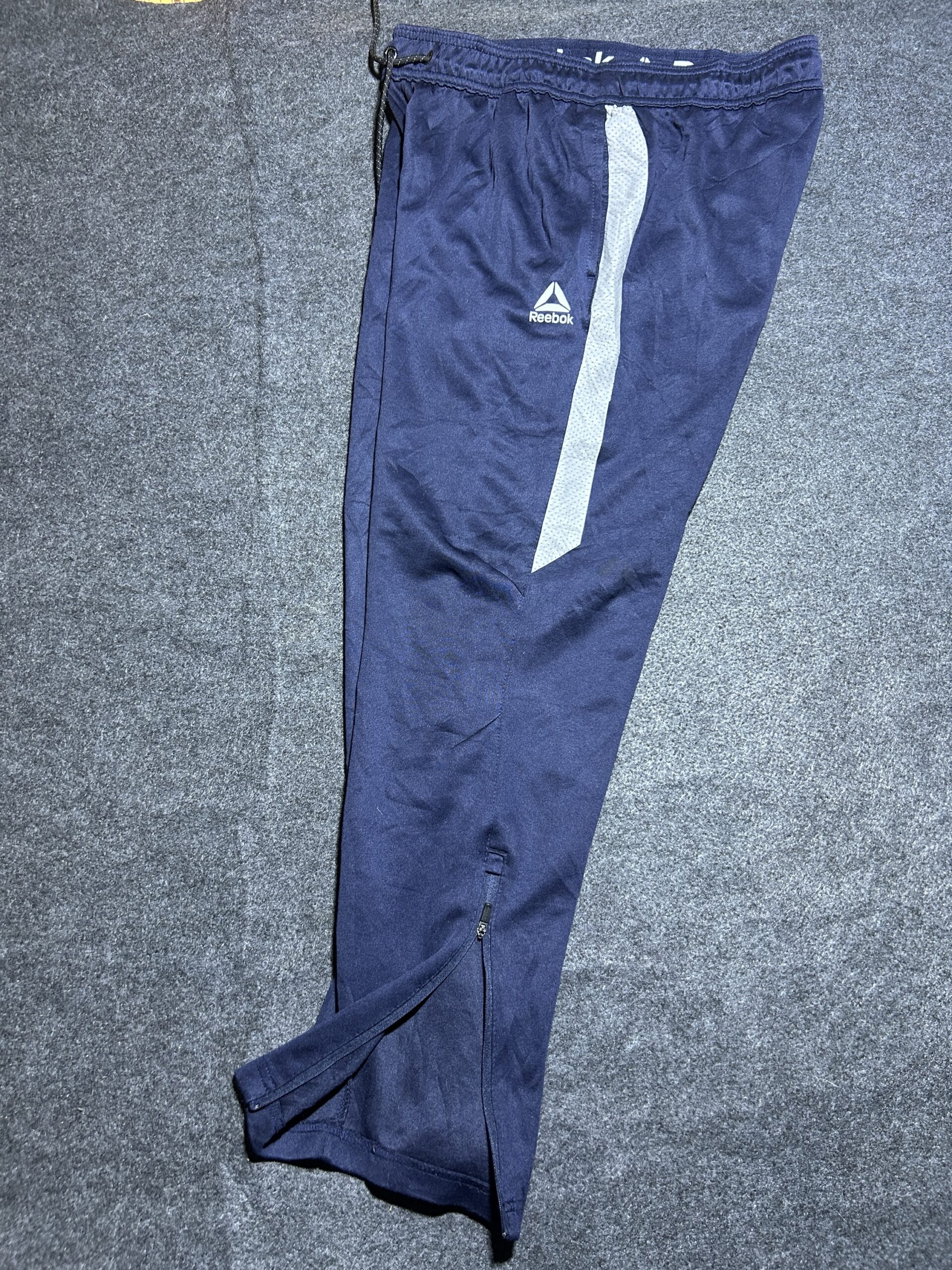 Reebok Original Sports Track Pant | Navy | Ankle Zip | 32-36