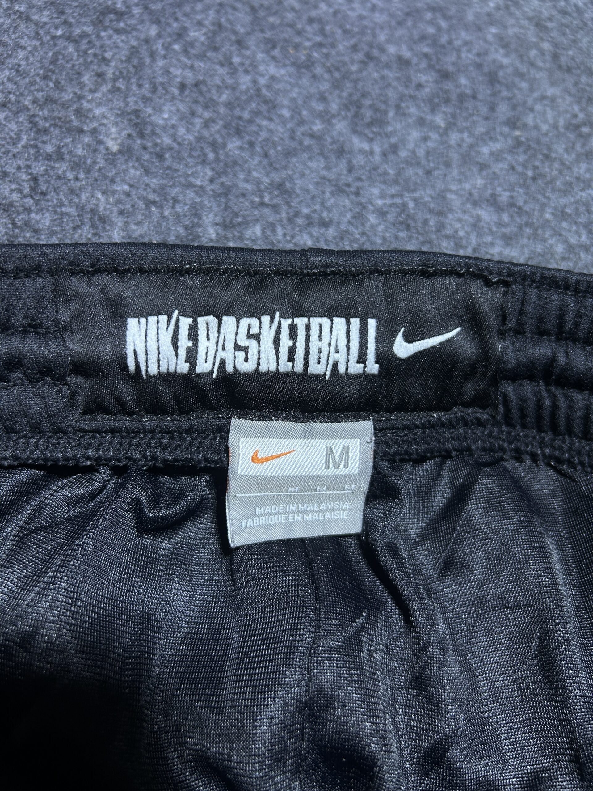 Nike Original Sports Track Pant | Black | Baggy | 30-36 | Ankle Zip | Unisex