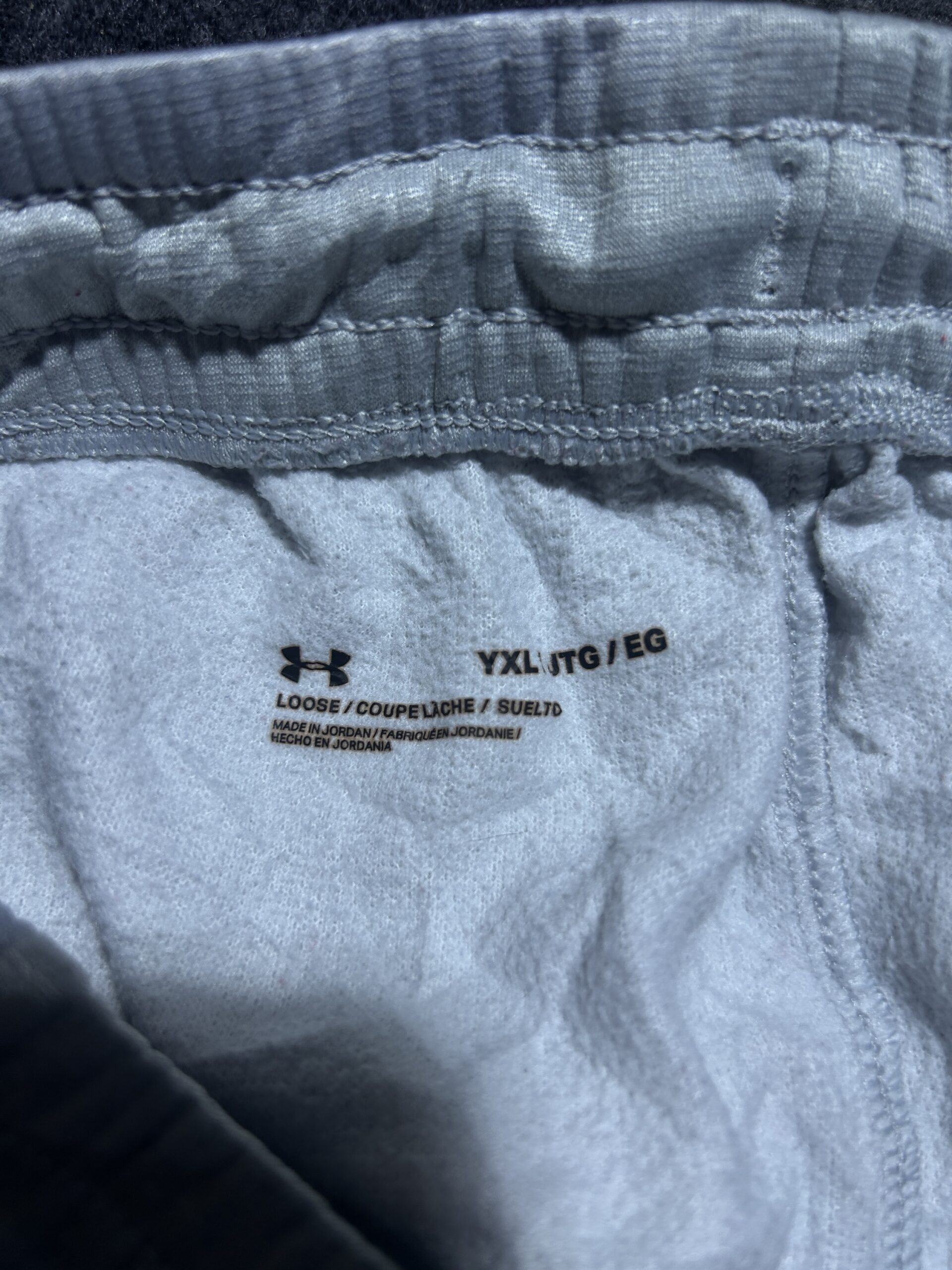 Under Armour White Joggers | Loose Fit | Premium Athleisure Track Pants | 28-30