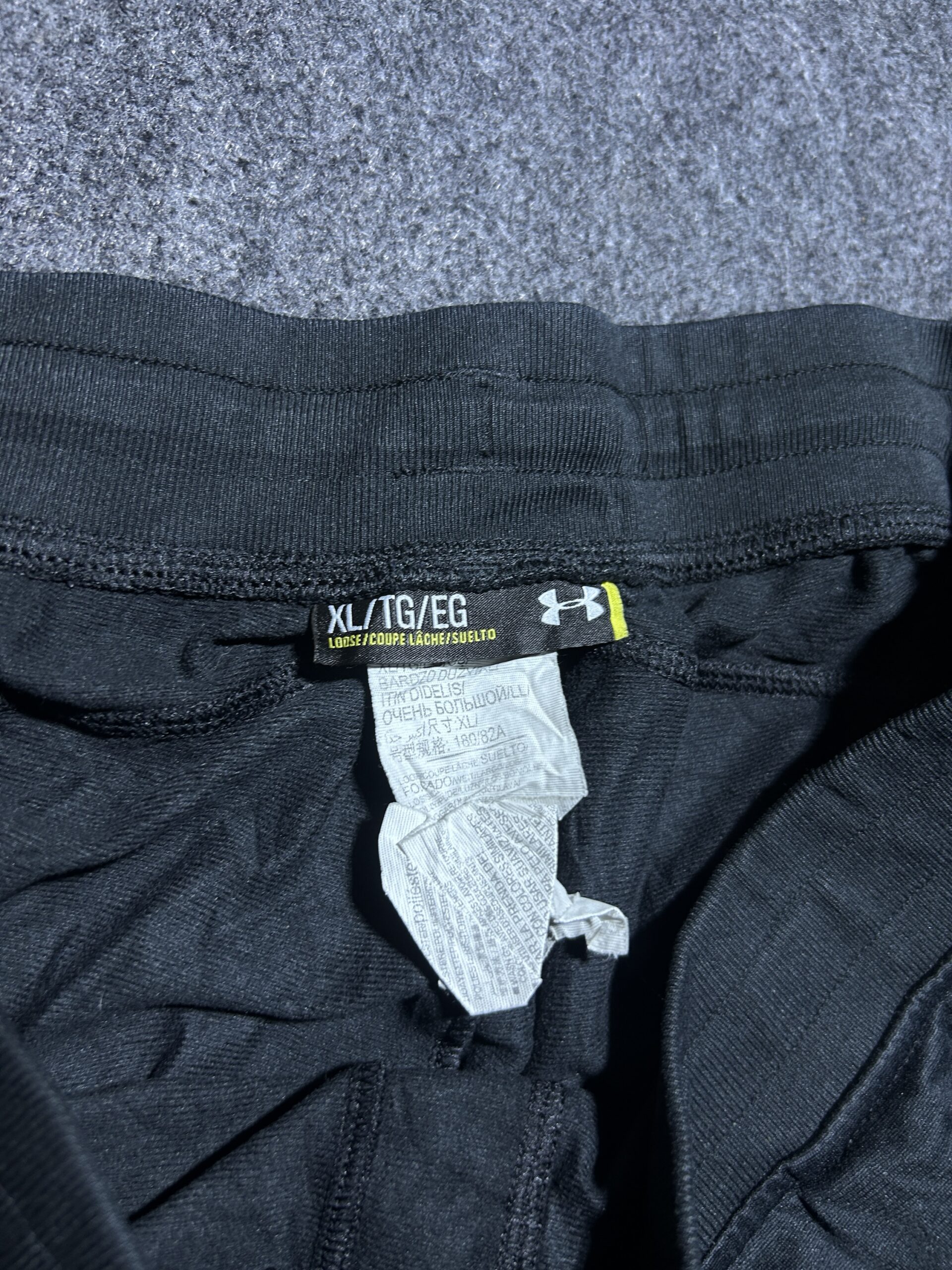 Under Armour Original Loose Fit Track Pant | 34-36 | Black | Unisex