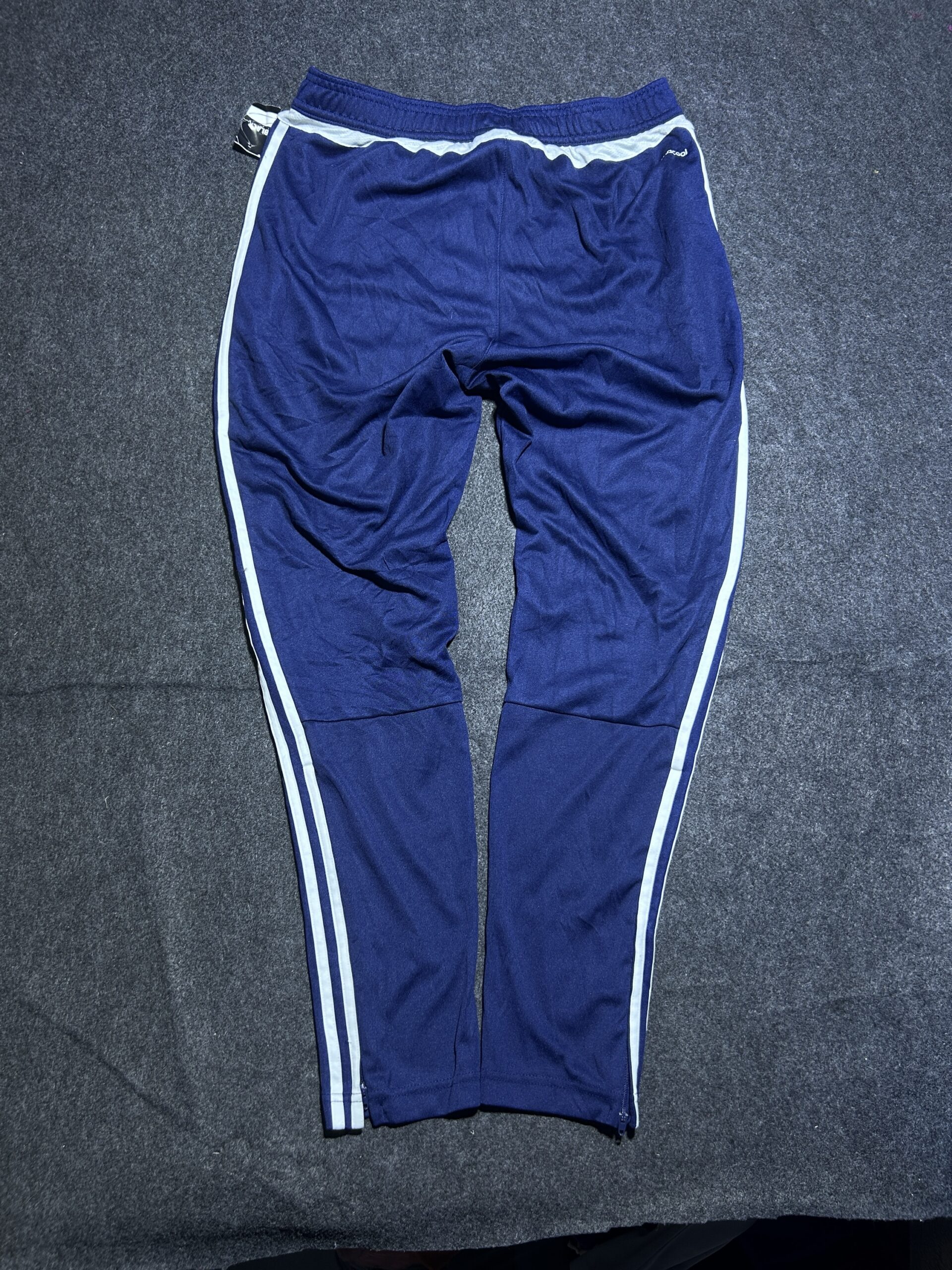 Adidas Original ClimaCool Track Pant | Ankle Zip | 30-34 | Navy