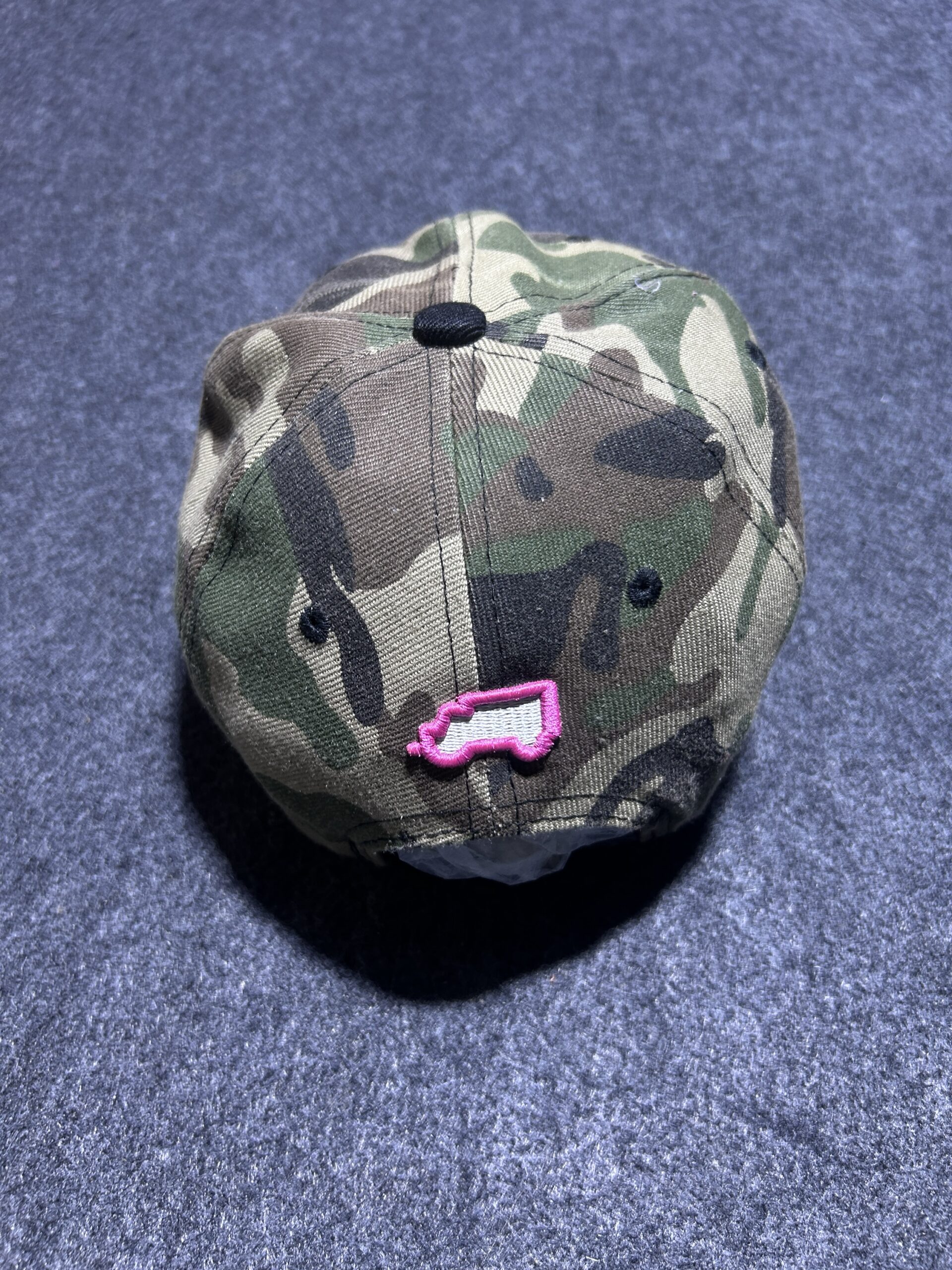 Trukfit Camo Snapback Cap | Pink Logo | Streetwear Flat Brim Hat