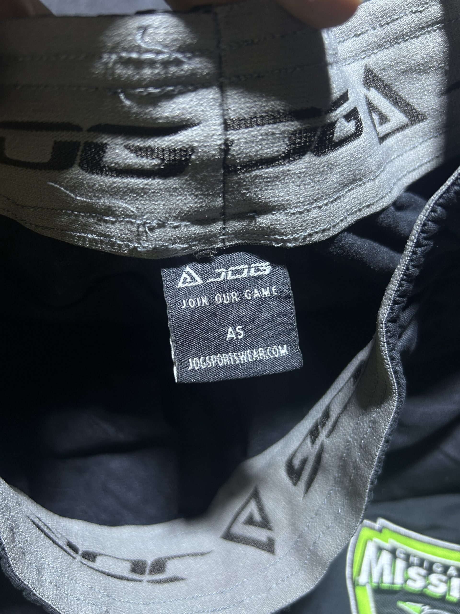 JOG CHICAGO MISSION SPORTS TRACK PANTS | BLACK NEON | SIZE S/M