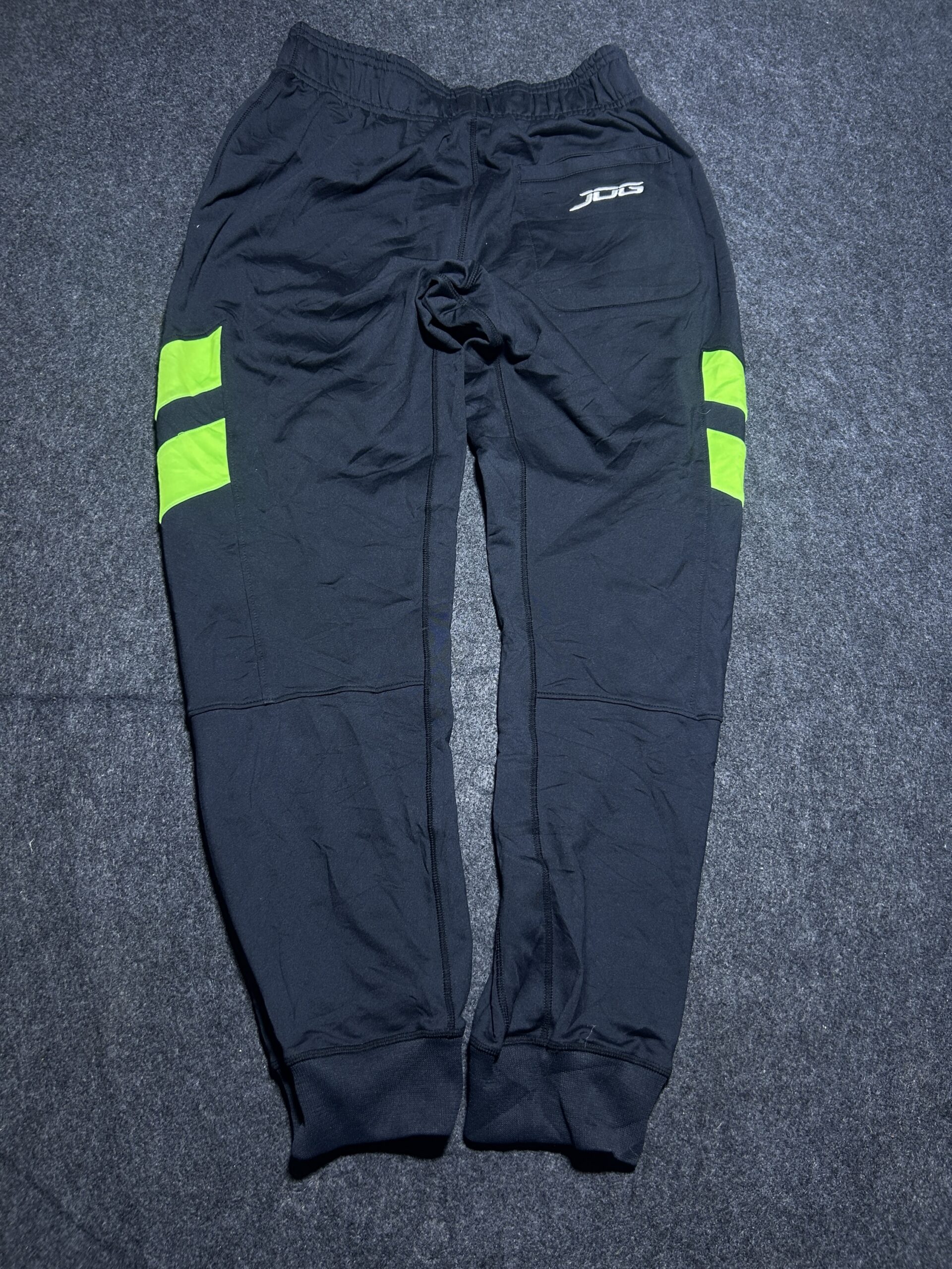 JOG CHICAGO MISSION SPORTS TRACK PANTS | BLACK NEON | SIZE S/M