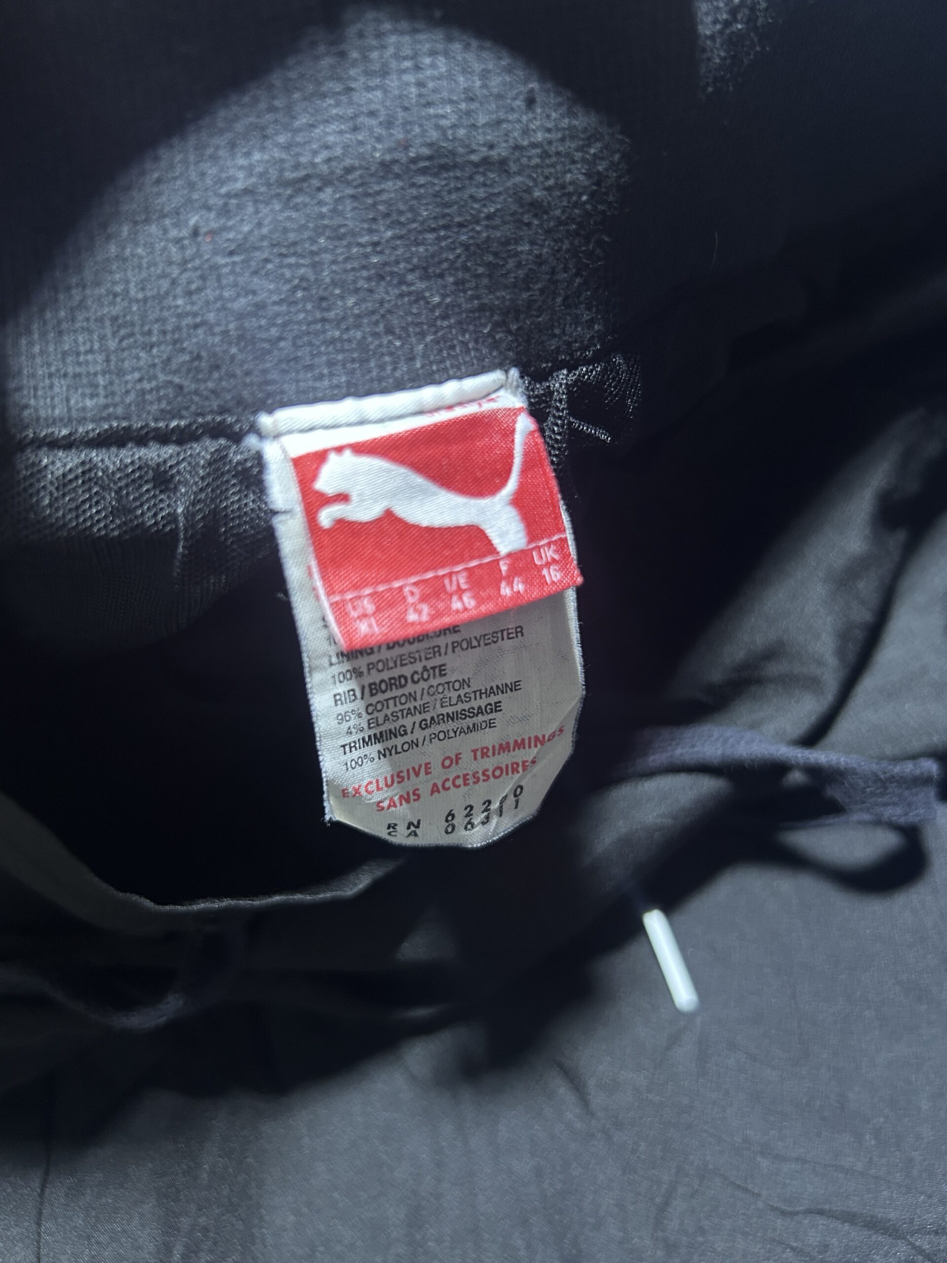 Puma Original Cropped Jogger Pants – Black Body Fit Gym Wear | 34-36 | Unisex