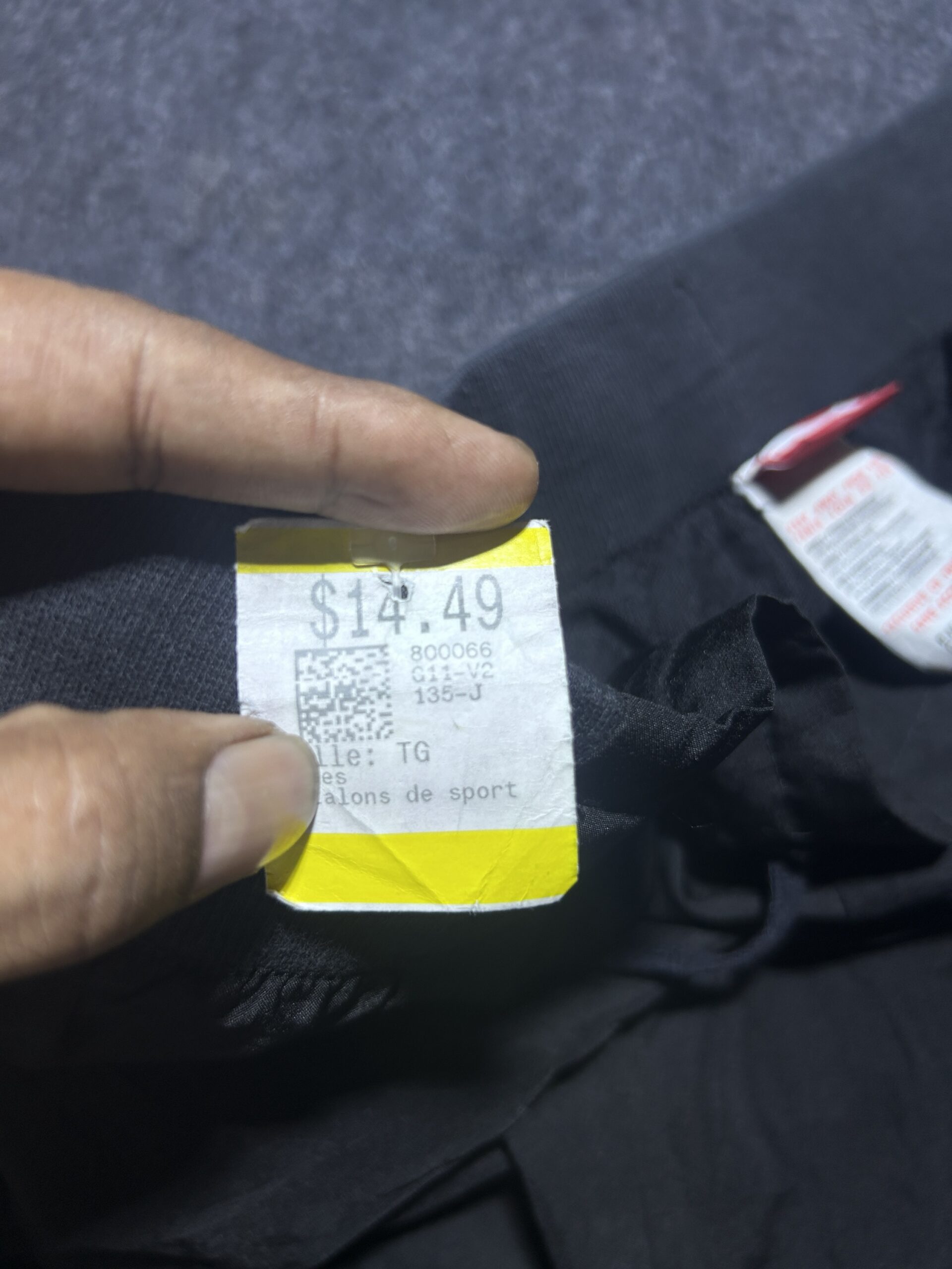 Puma Original Cropped Jogger Pants – Black Body Fit Gym Wear | 34-36 | Unisex