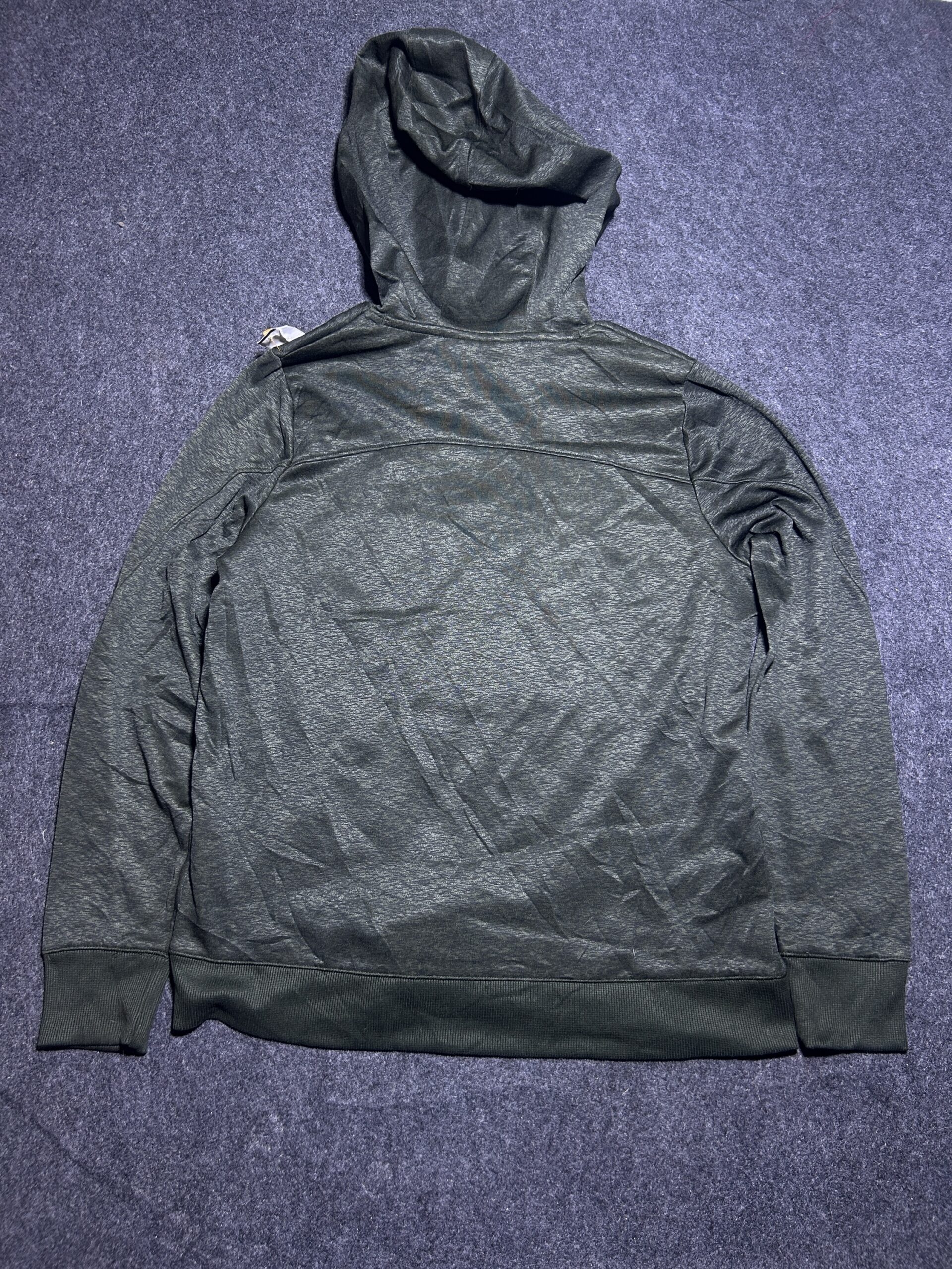 Under Armour Olive Green Logo Hoodie | Loose Fit | M | Like New