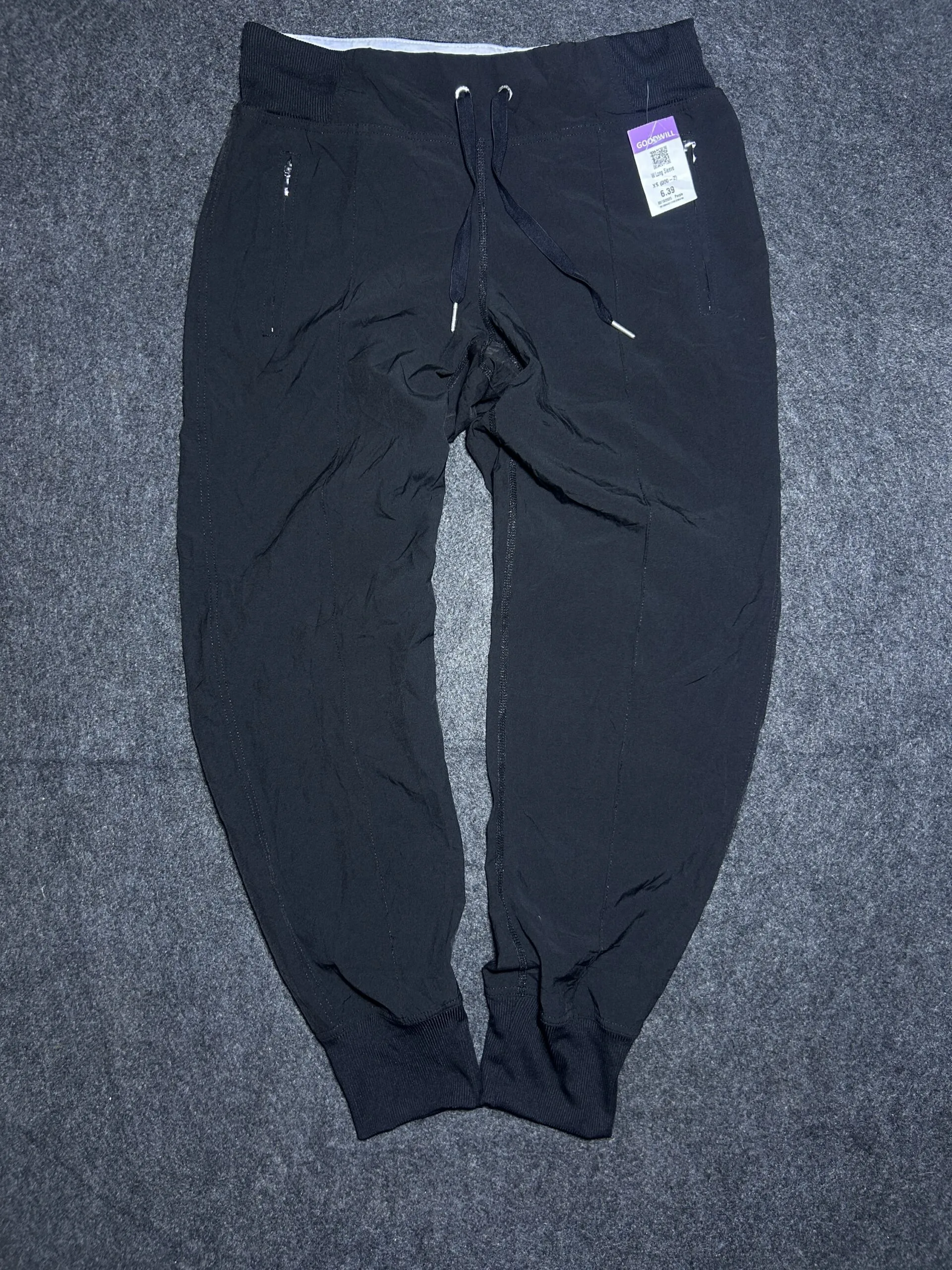 Calvin Klein Performance Black Joggers Stretch Activewear | Unisex | 30-32